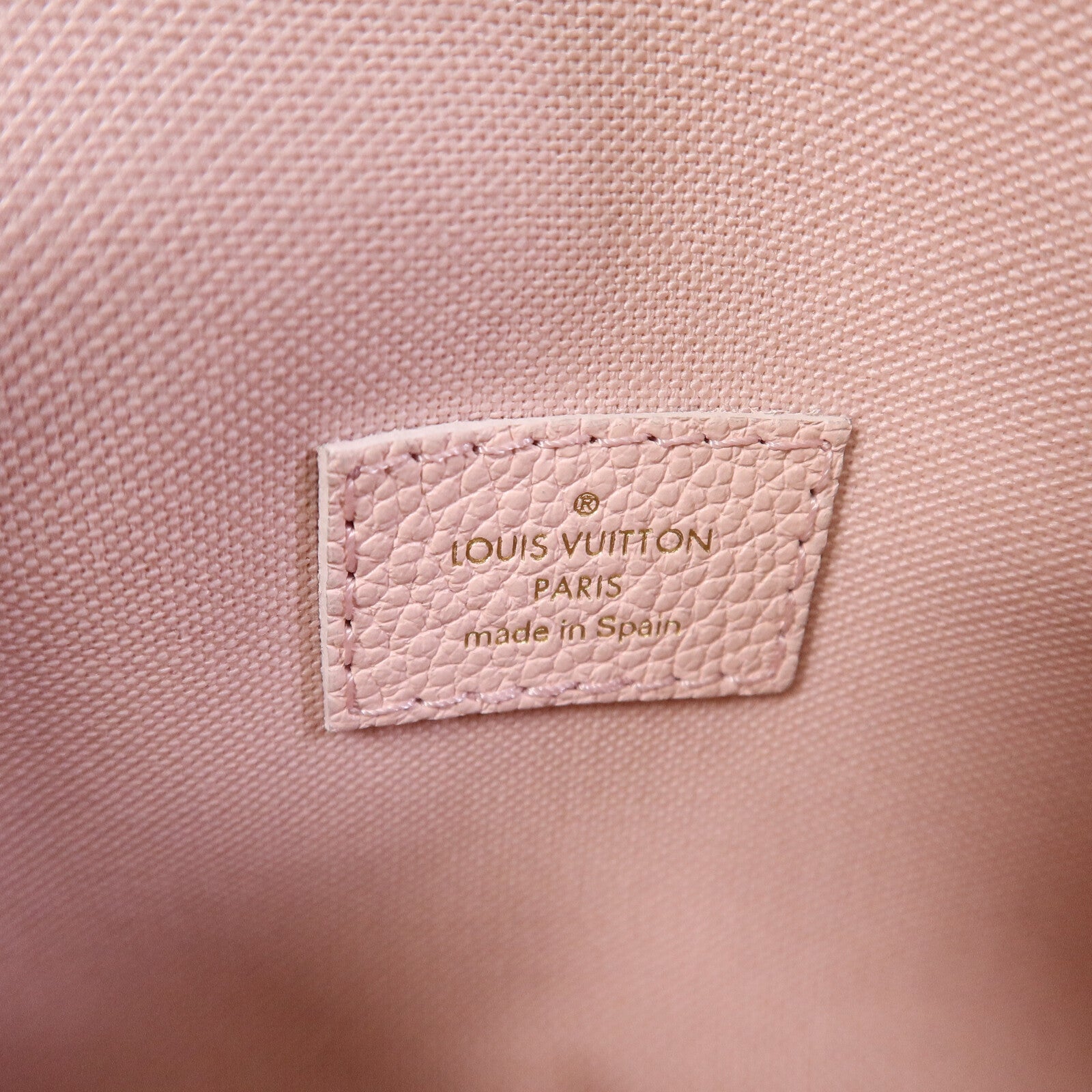 LOUIS VUITTON Monogram Empreinte Micro Metis鏈帶肩背袋