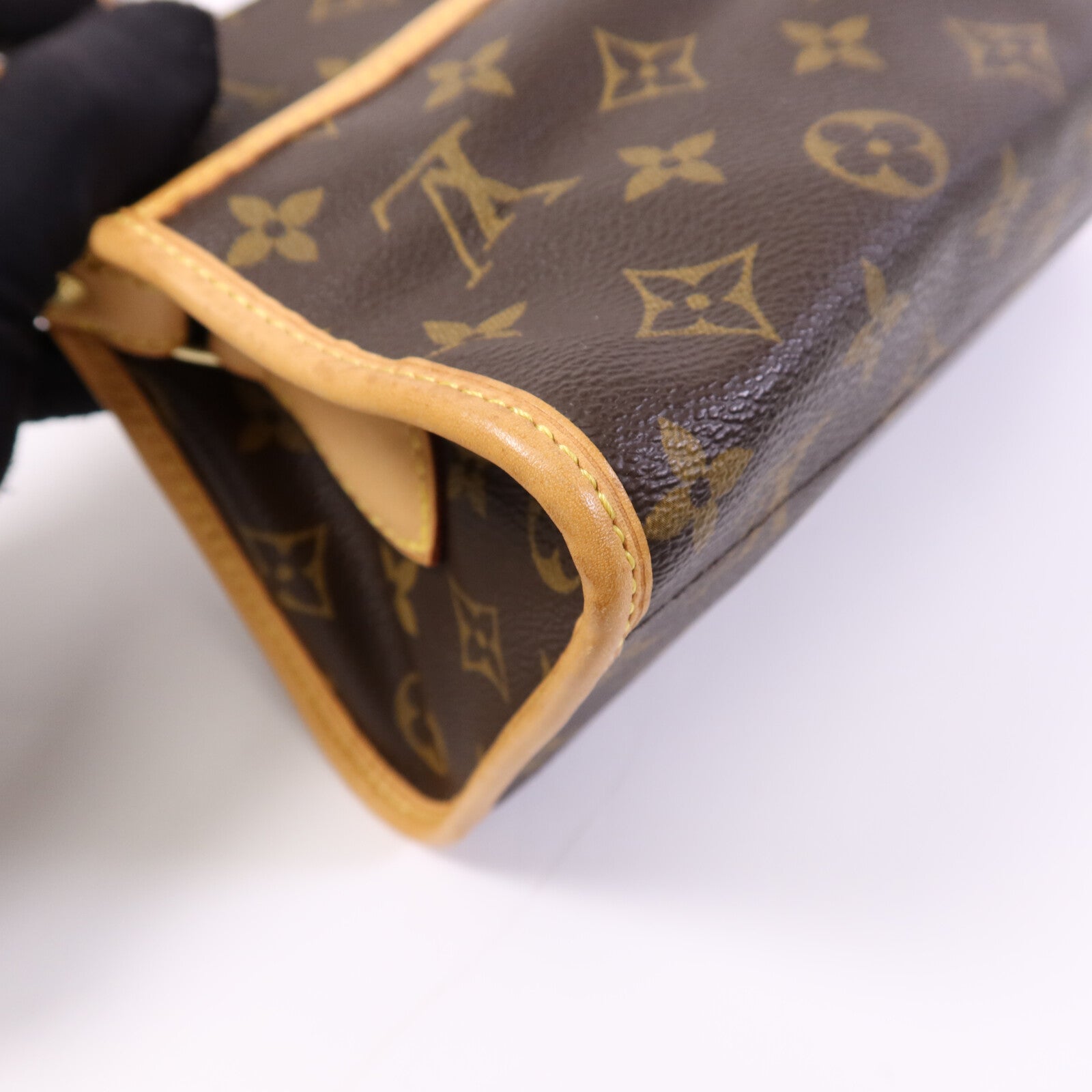 LOUIS VUITTON Monogram Popincourt Long金扣肩背袋
