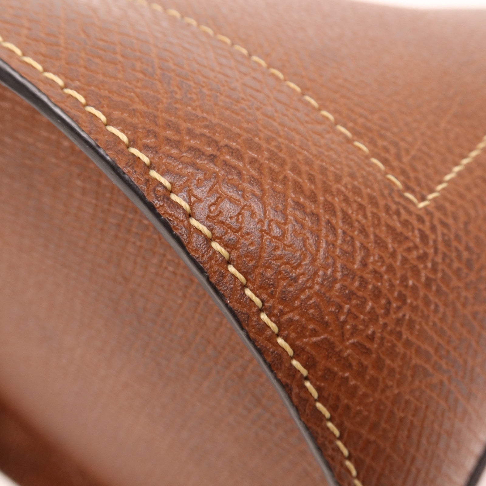 牛皮皮革Bucket Bag金扣手挽袋