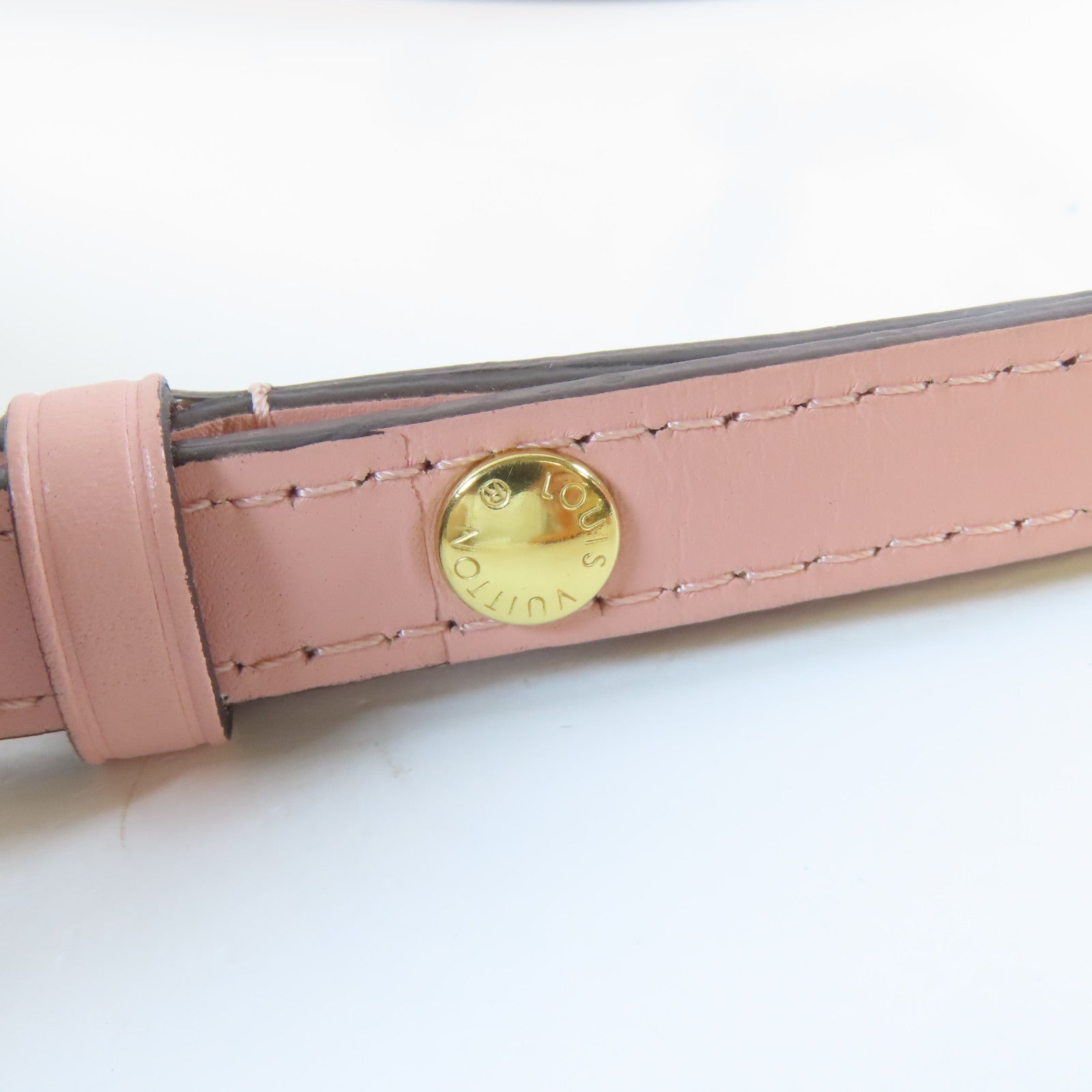 LOUIS VUITTON Monogram Neo Noe MM金扣肩背袋粉紅色/啡色