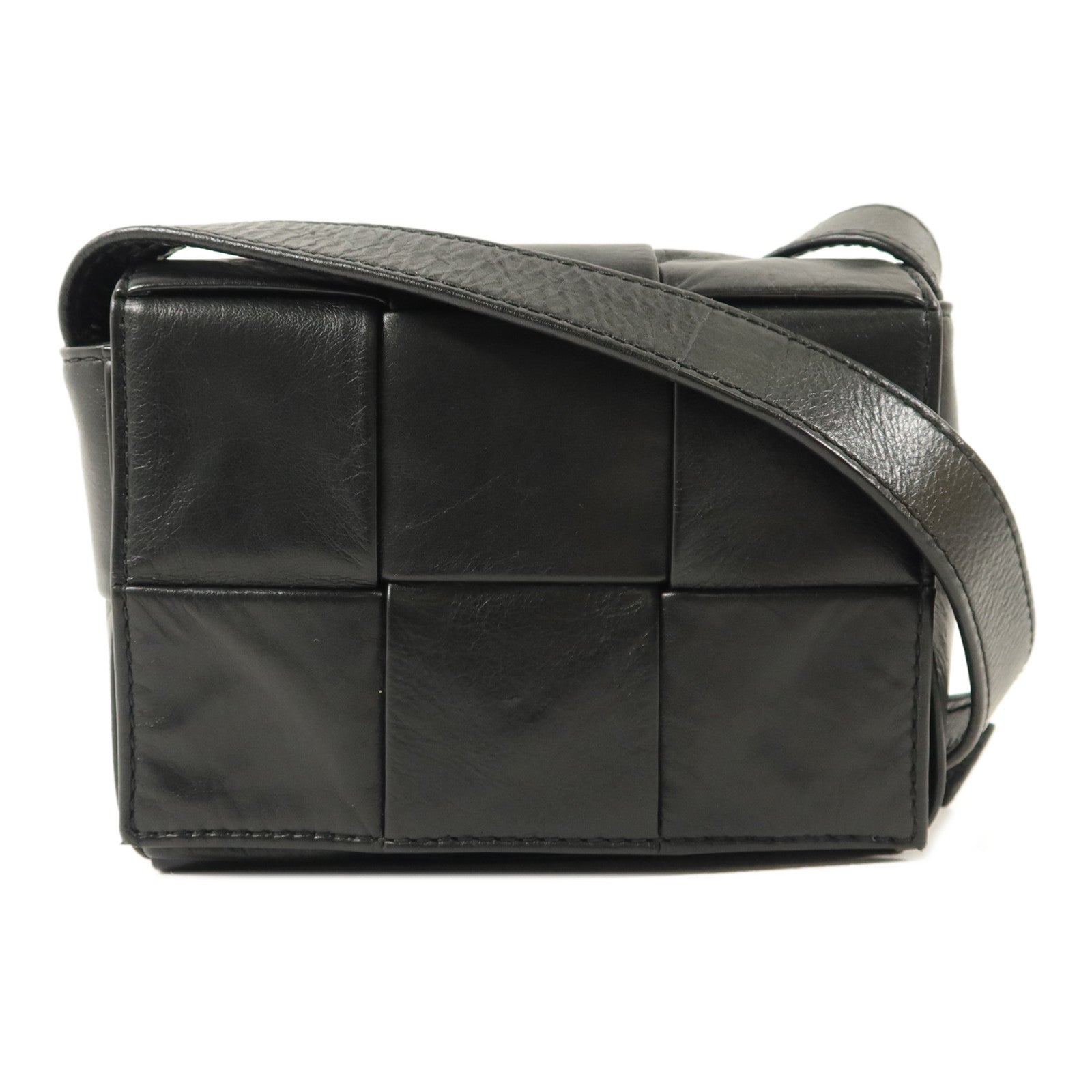 BOTTEGA VENETA 牛皮皮革Mini Cassette肩背袋
