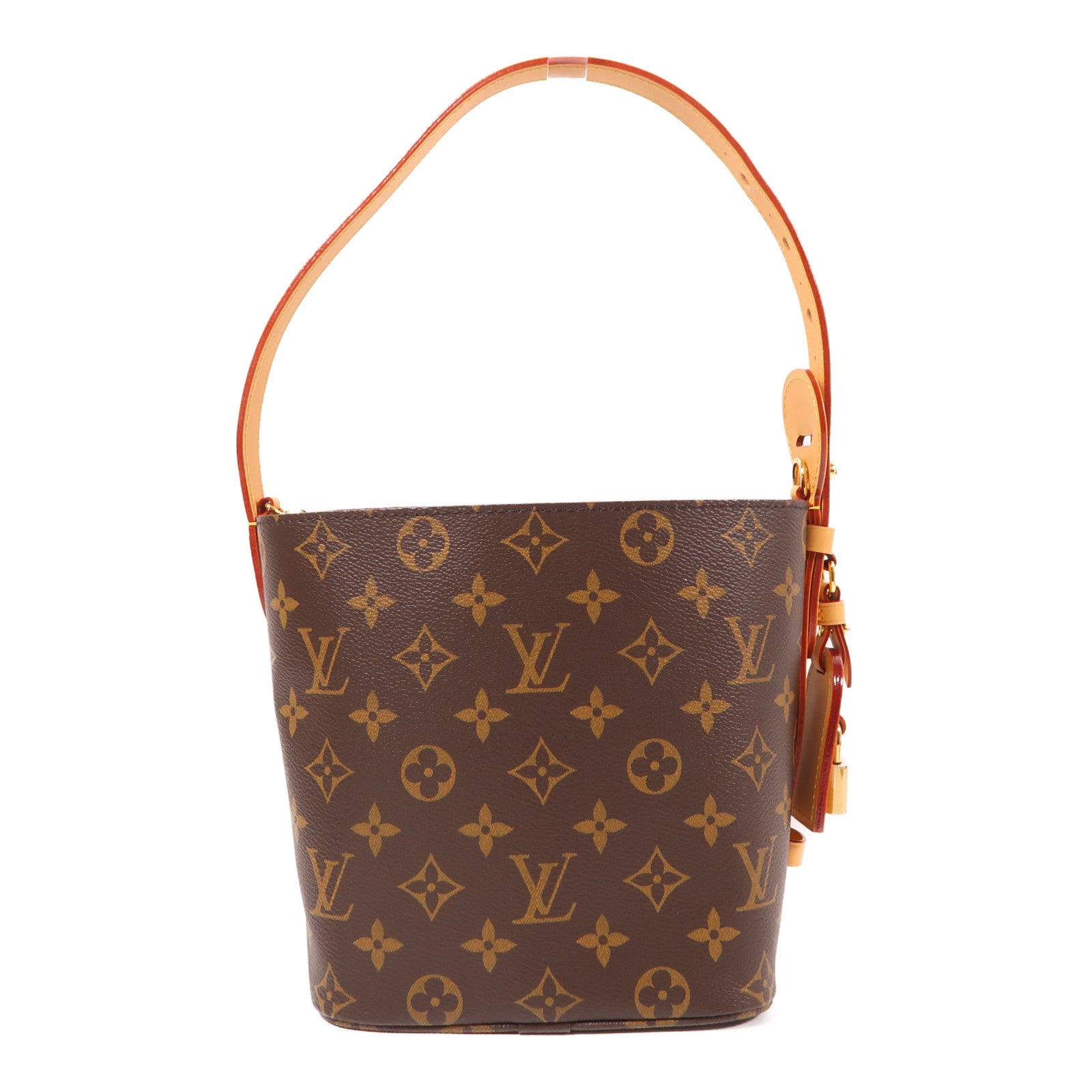 LOUIS VUITTON Monogram All In BB金扣手挽肩背兩用袋