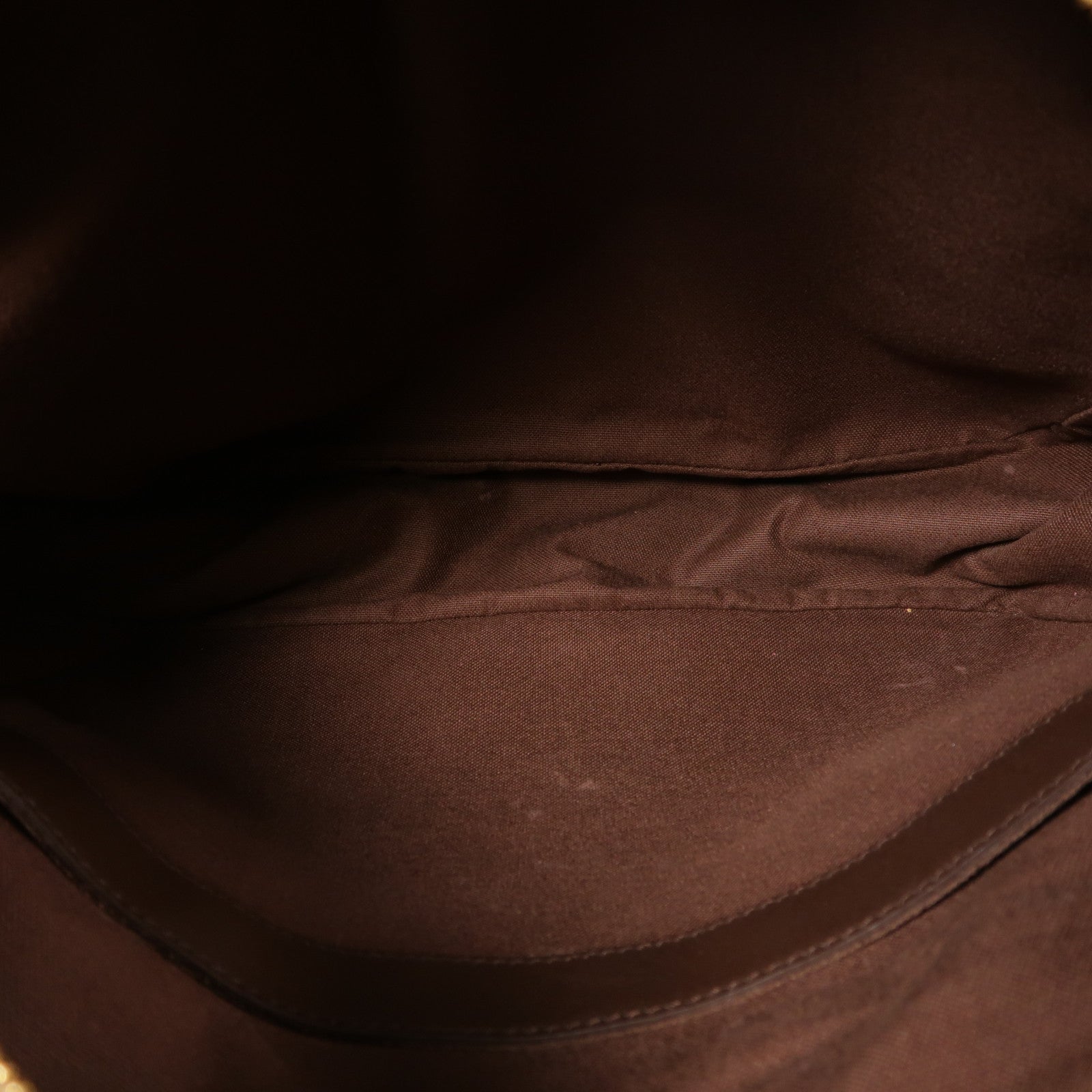 LOUIS VUITTON Damier Naviglio金扣肩背袋棕色