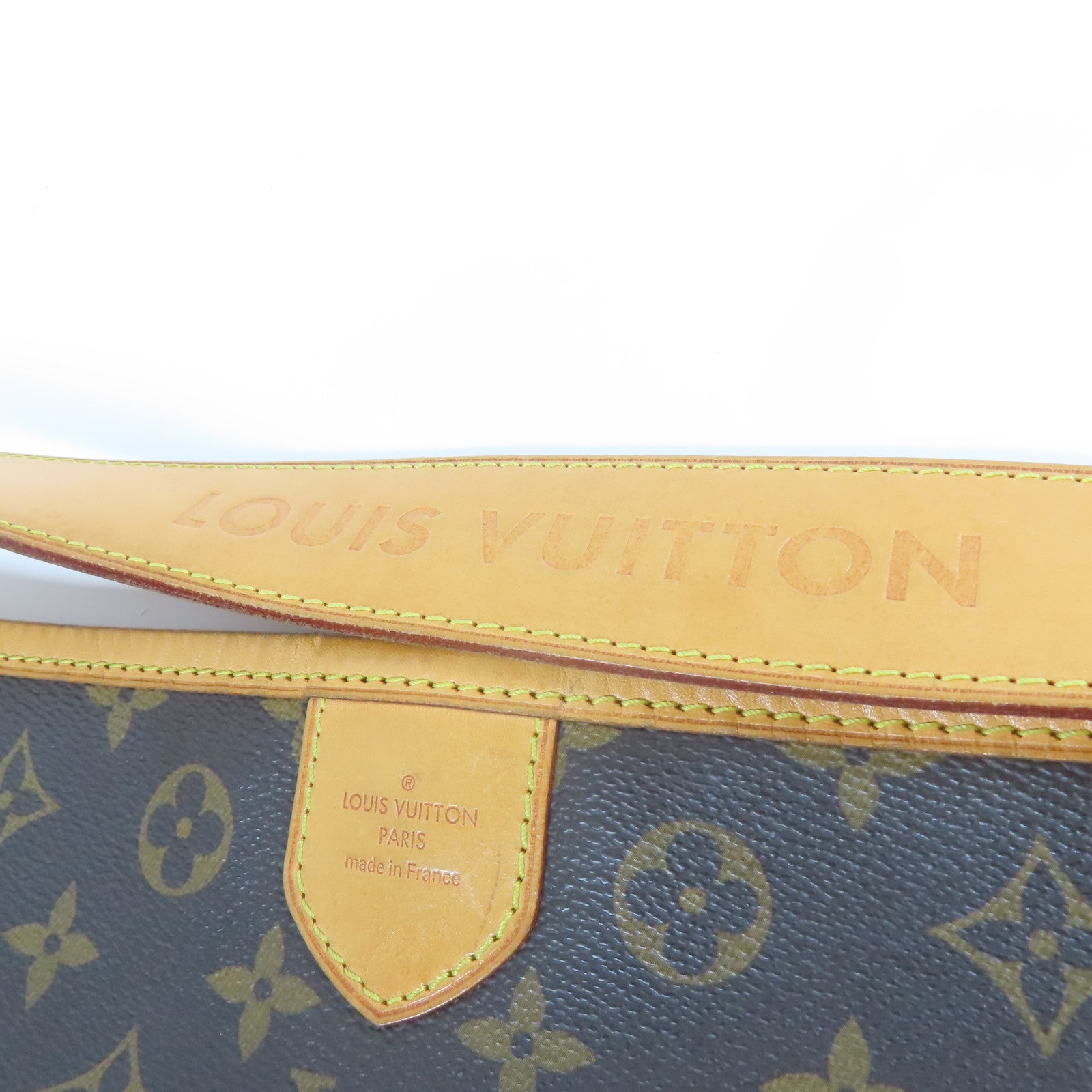 LOUIS VUITTON 【激減優惠】Monogram Delightful PM金扣肩背袋啡色
