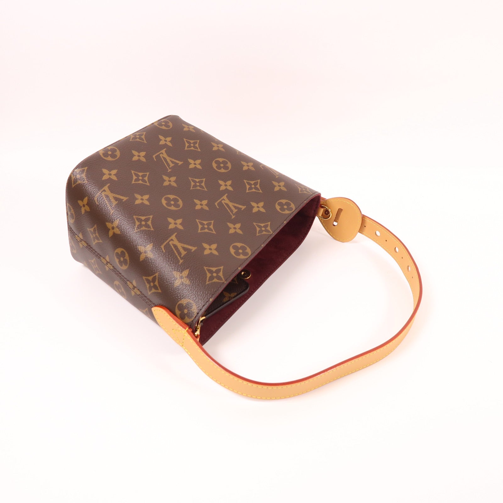 LOUIS VUITTON Monogram All In BB金扣手挽肩背兩用袋