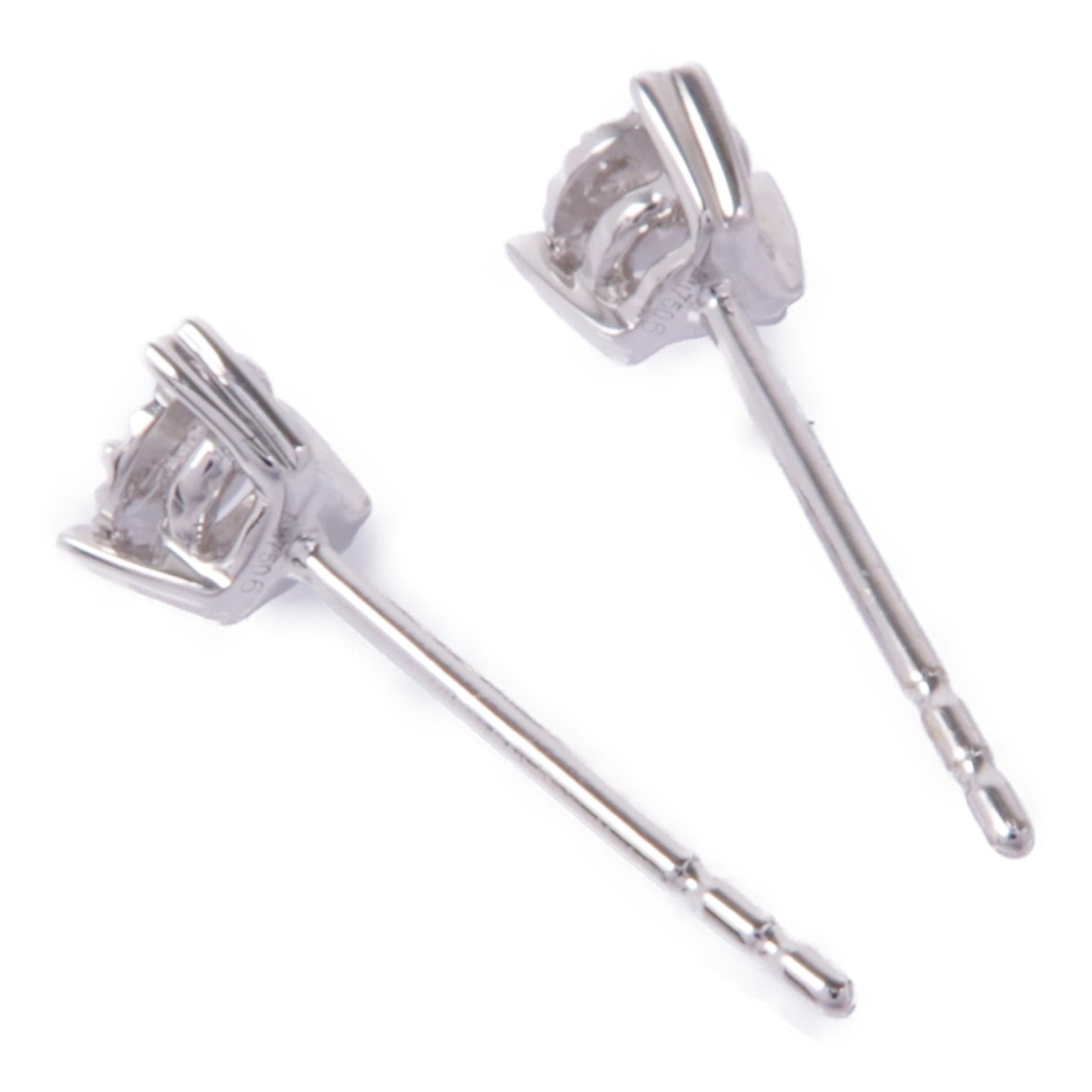 JEWELRY 18K白金Diamond Earrings鑽石耳環