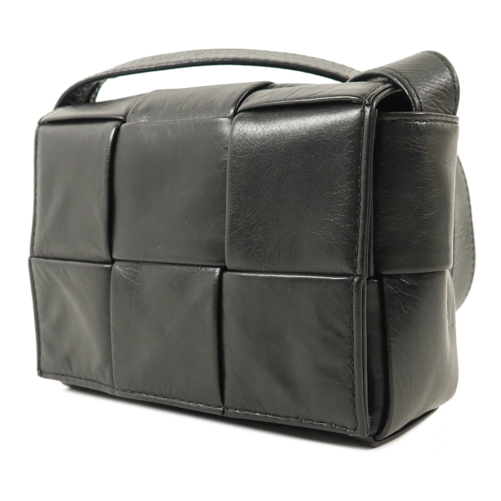 BOTTEGA VENETA 牛皮皮革Mini Cassette肩背袋