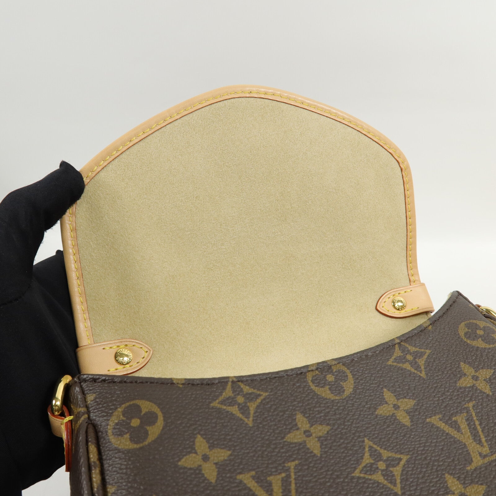 LOUIS VUITTON Monogram Saumur BB手挽肩背兩用袋
