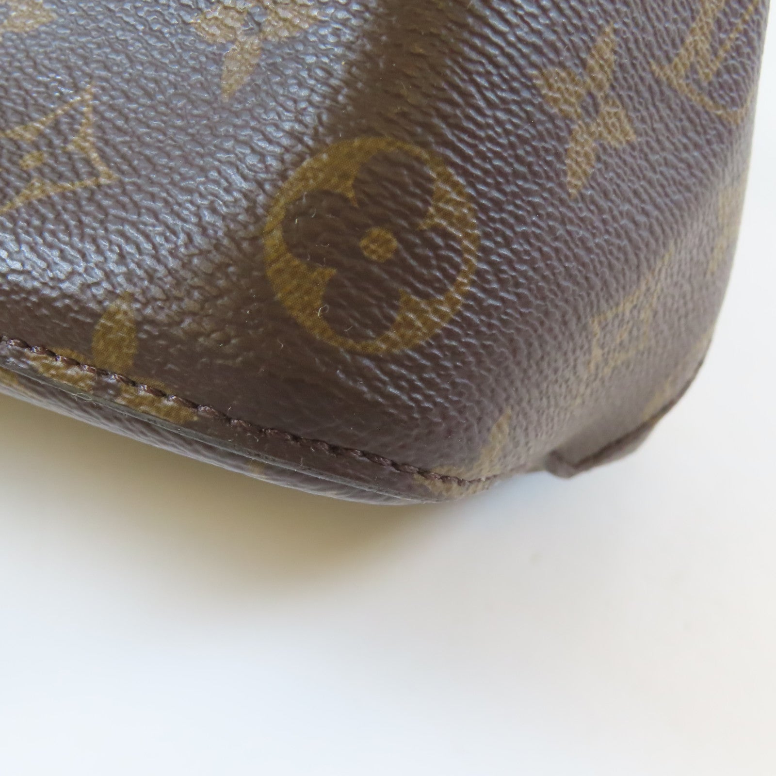 LOUIS VUITTON Monogram Neo Noe MM金扣肩背袋粉紅色/啡色
