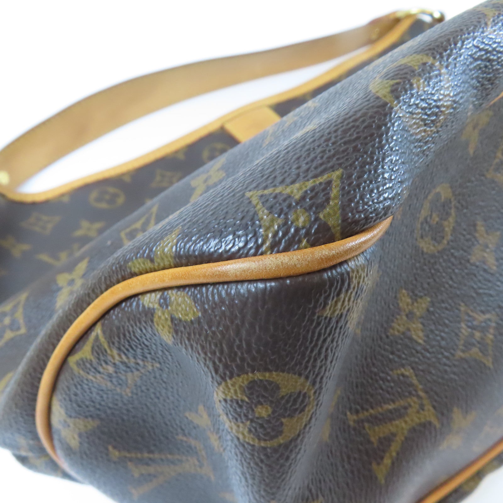 LOUIS VUITTON 【激減優惠】Monogram Delightful PM金扣肩背袋啡色