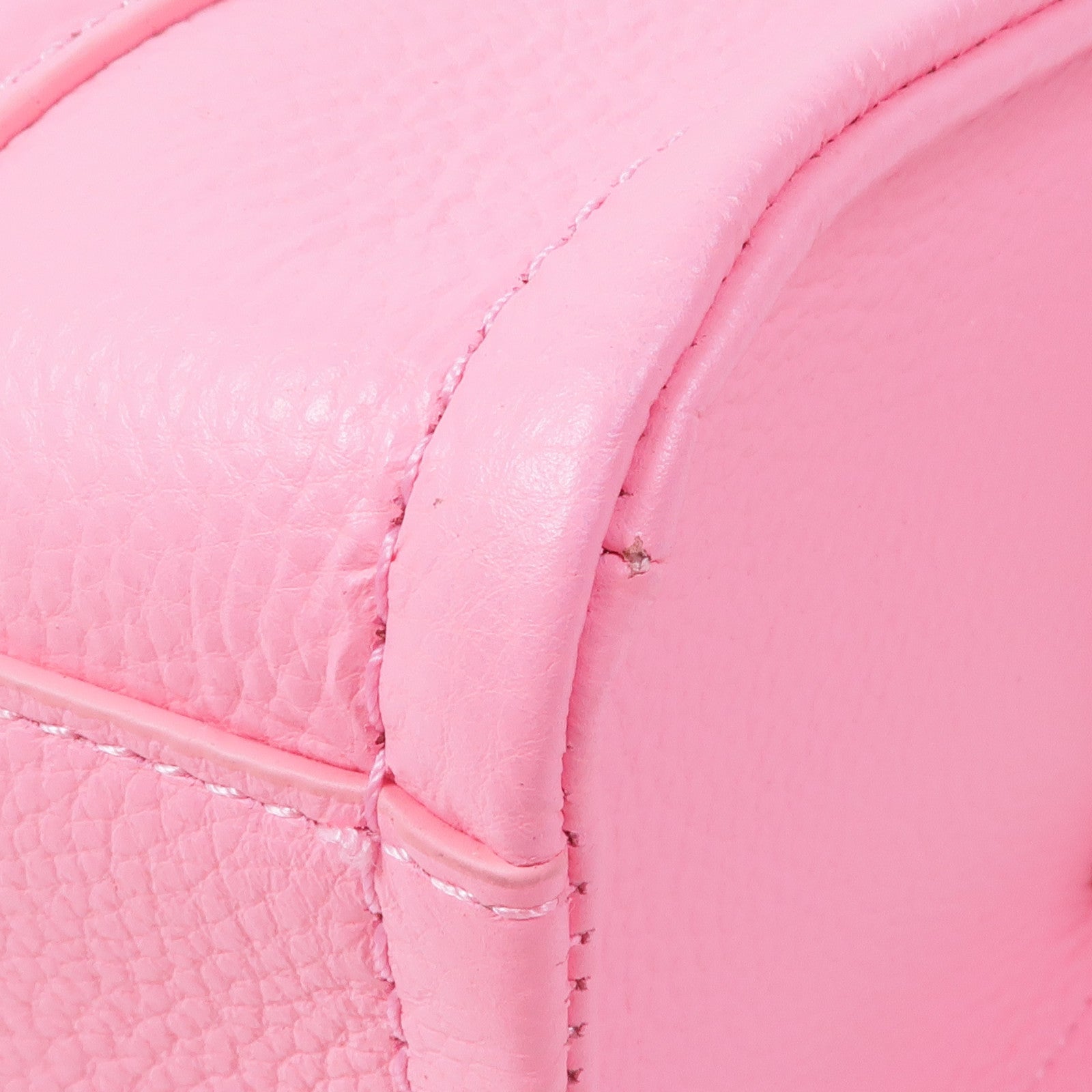 MARC JACOBS 牛皮皮革2 Way Shoulder銀扣手挽肩背兩用袋