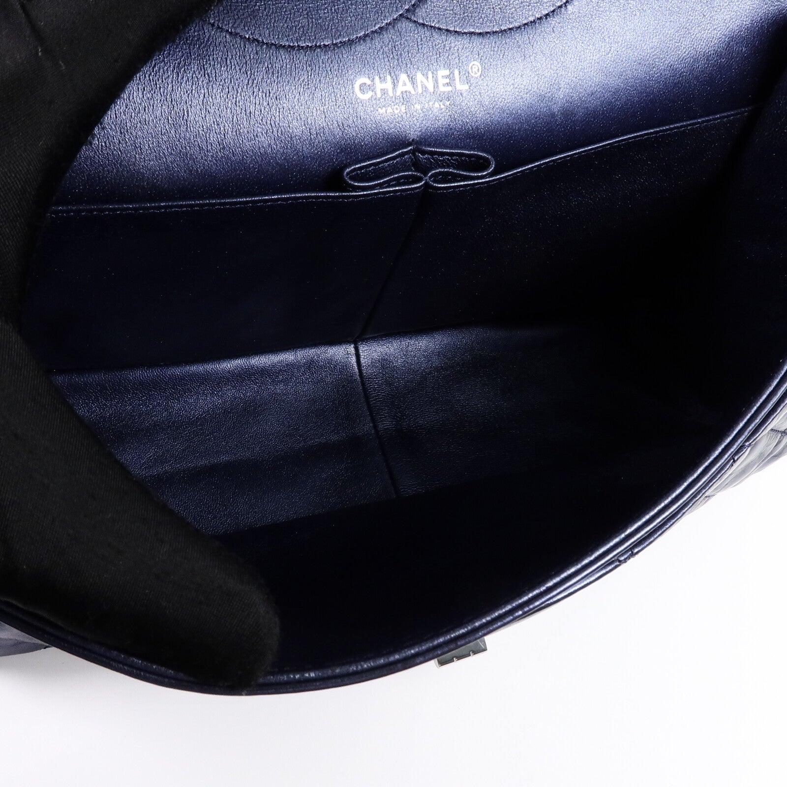 CHANEL 牛皮皮革2.55 Maxi鏈帶肩背袋