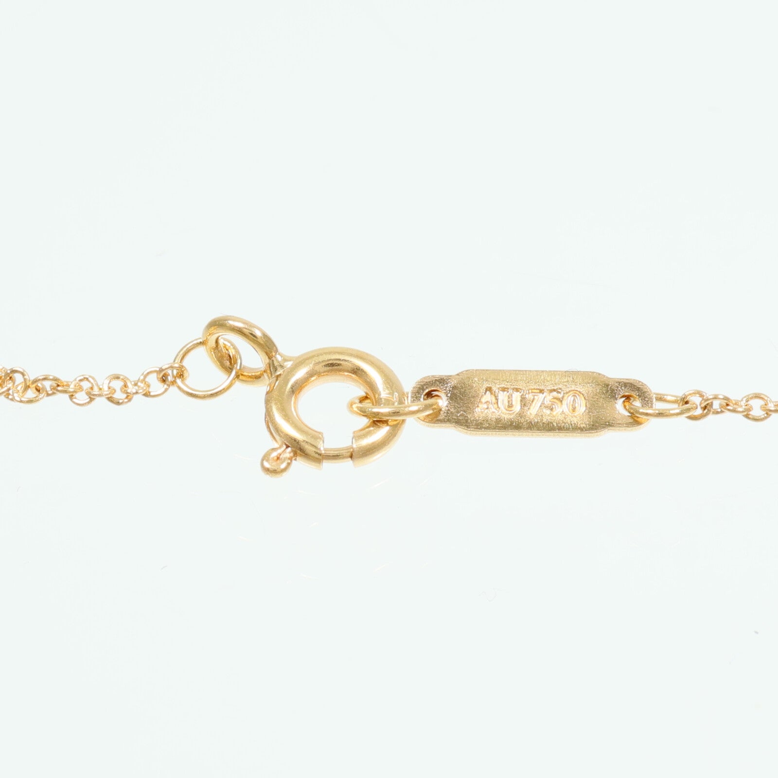 TIFFANY＆CO 18K玫瑰金Mini Crown Key項鍊