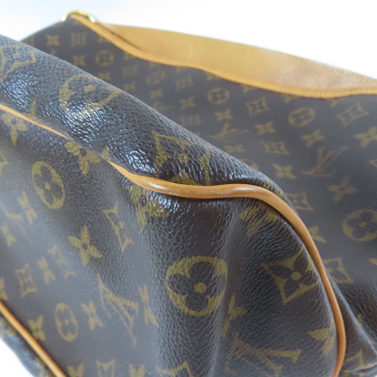 LOUIS VUITTON 【激減優惠】Monogram Delightful PM金扣肩背袋啡色
