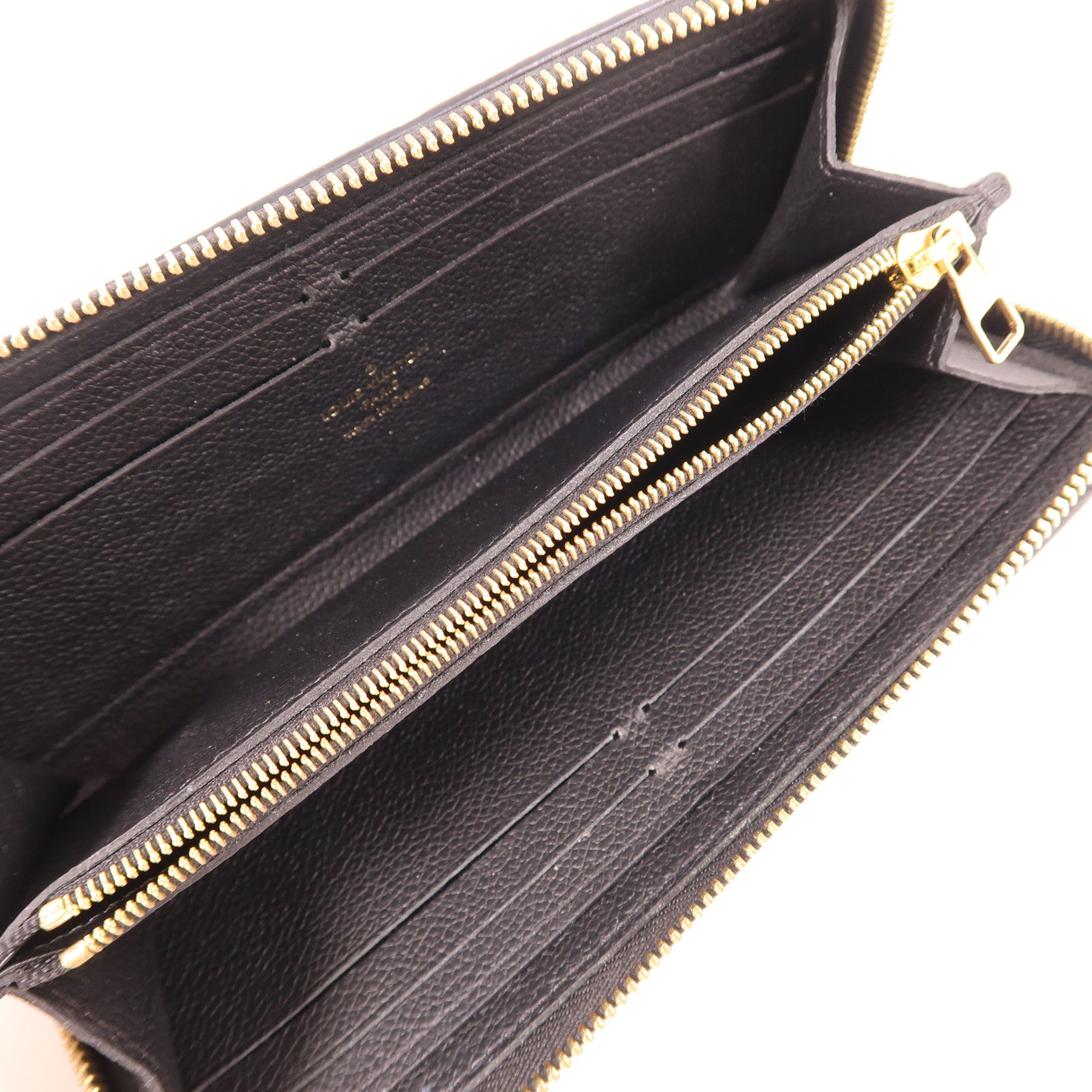 LOUIS VUITTON Monogram Empreinte Long Wallet金扣長錢包