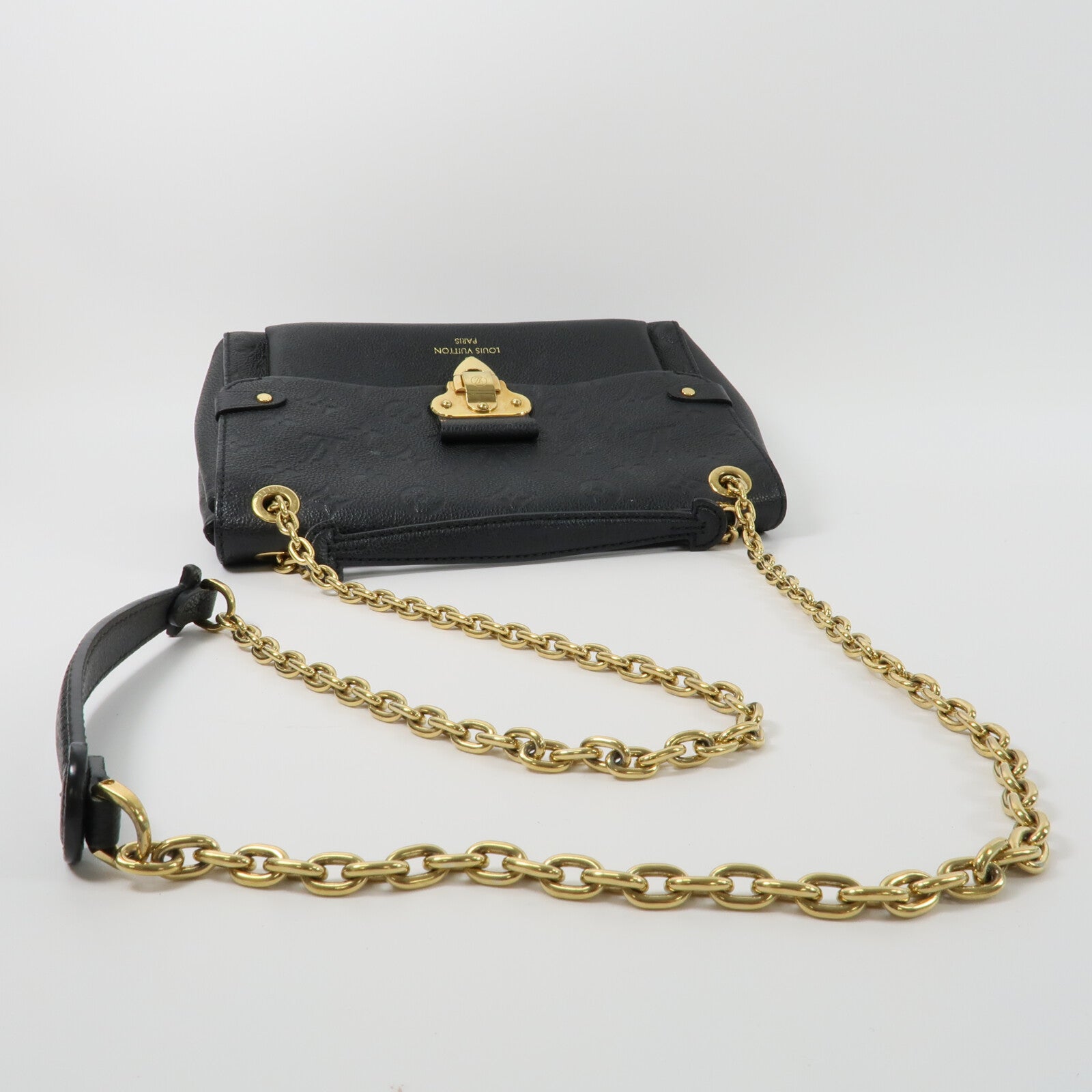 LOUIS VUITTON Monogram Empreinte Vavin PM鏈帶肩背袋