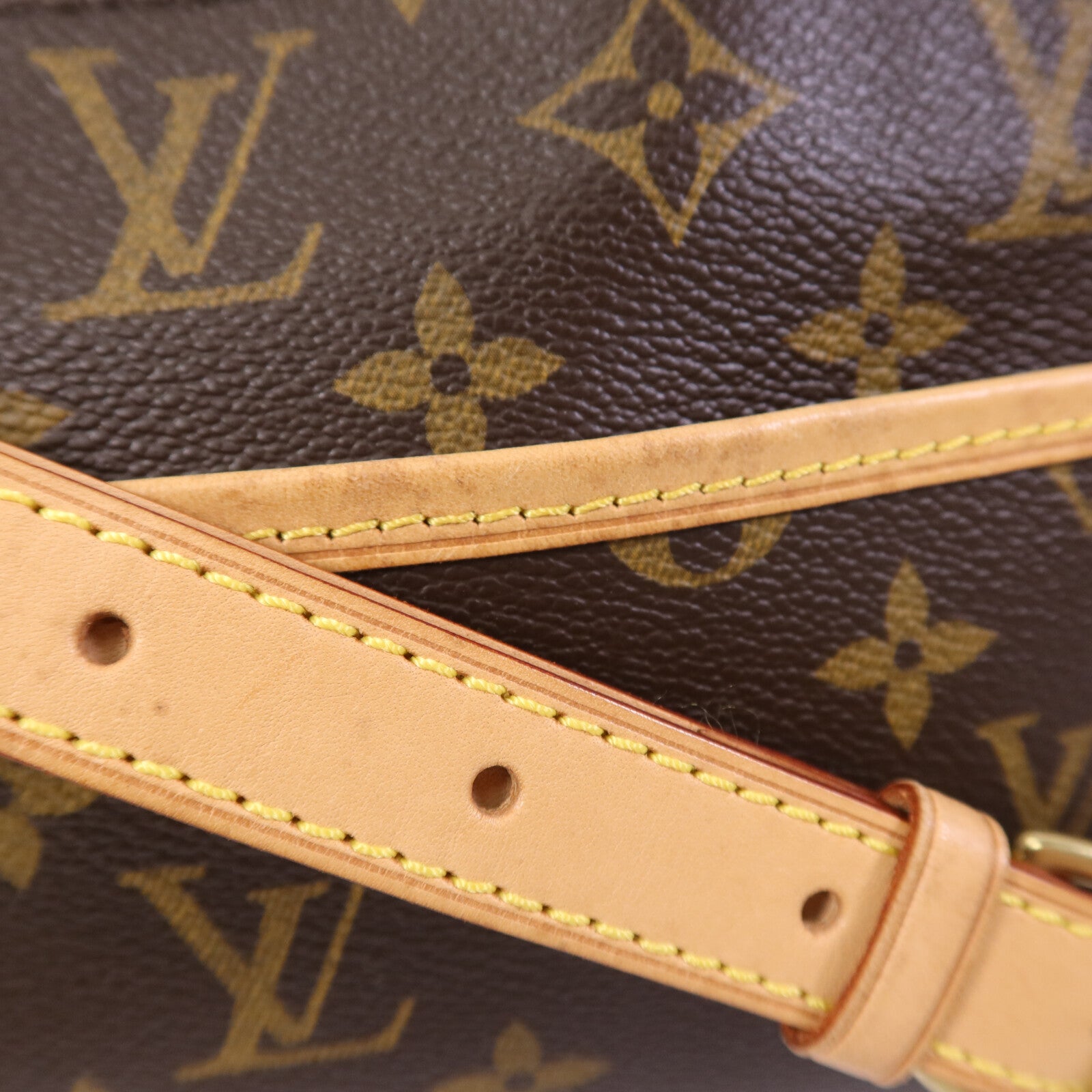 LOUIS VUITTON Monogram Popincourt Long金扣肩背袋