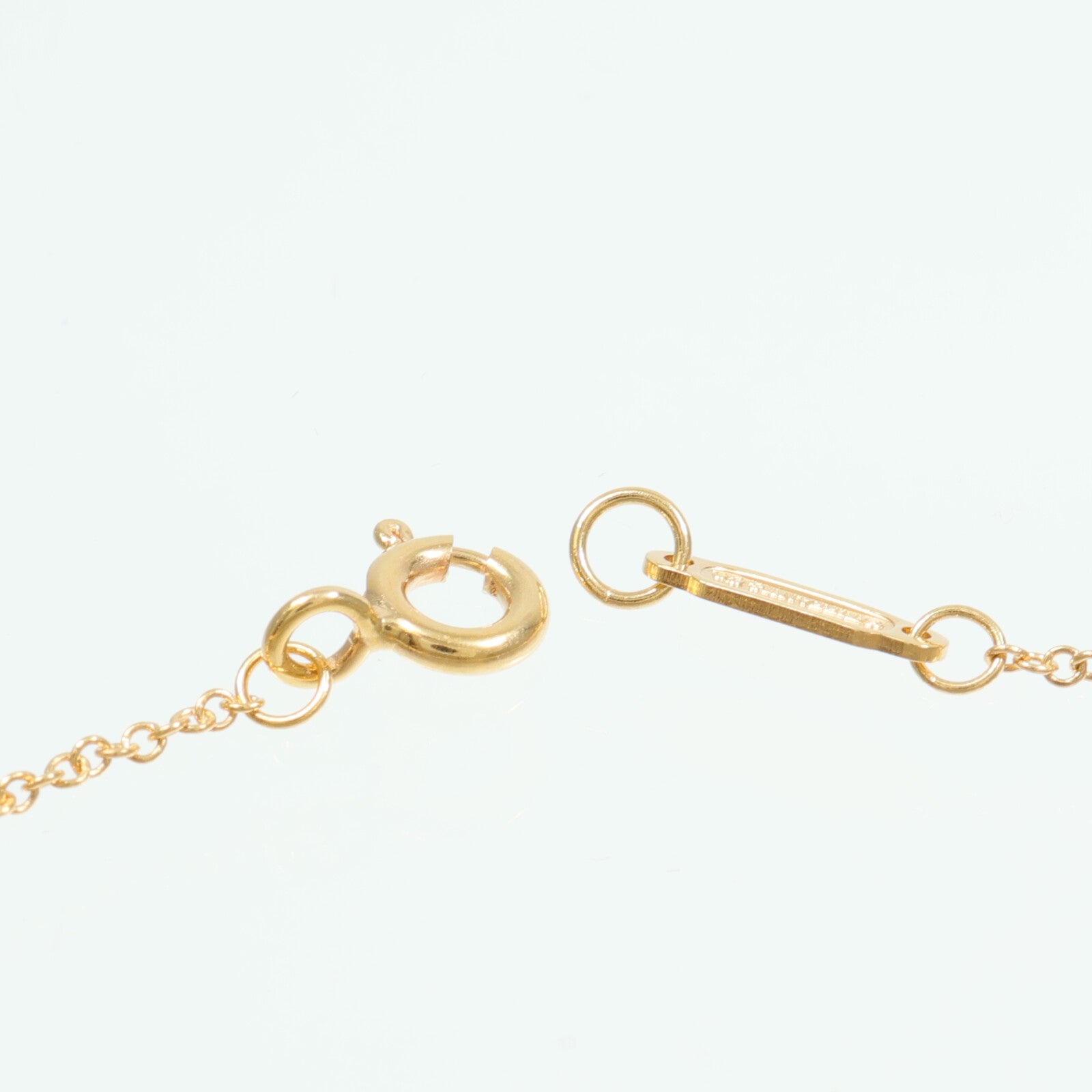 TIFFANY＆CO 18K玫瑰金Mini Crown Key項鍊