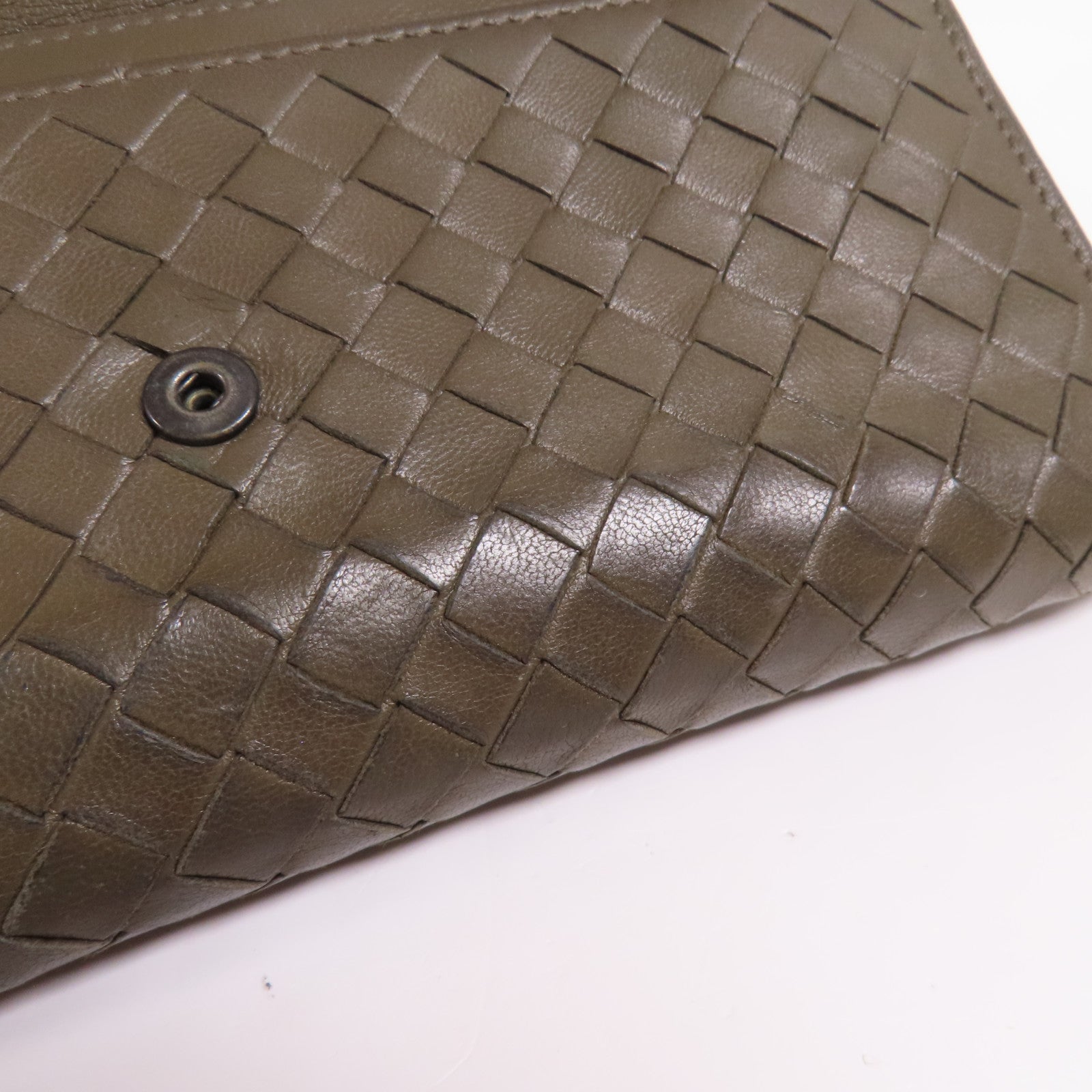 BOTTEGA VENETA 【激減優惠】織紋皮革Long Wallet長錢包