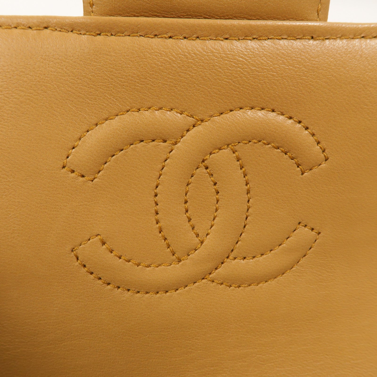 CHANEL 羊皮皮革Vintage Chain Shoulder鏈帶肩背袋