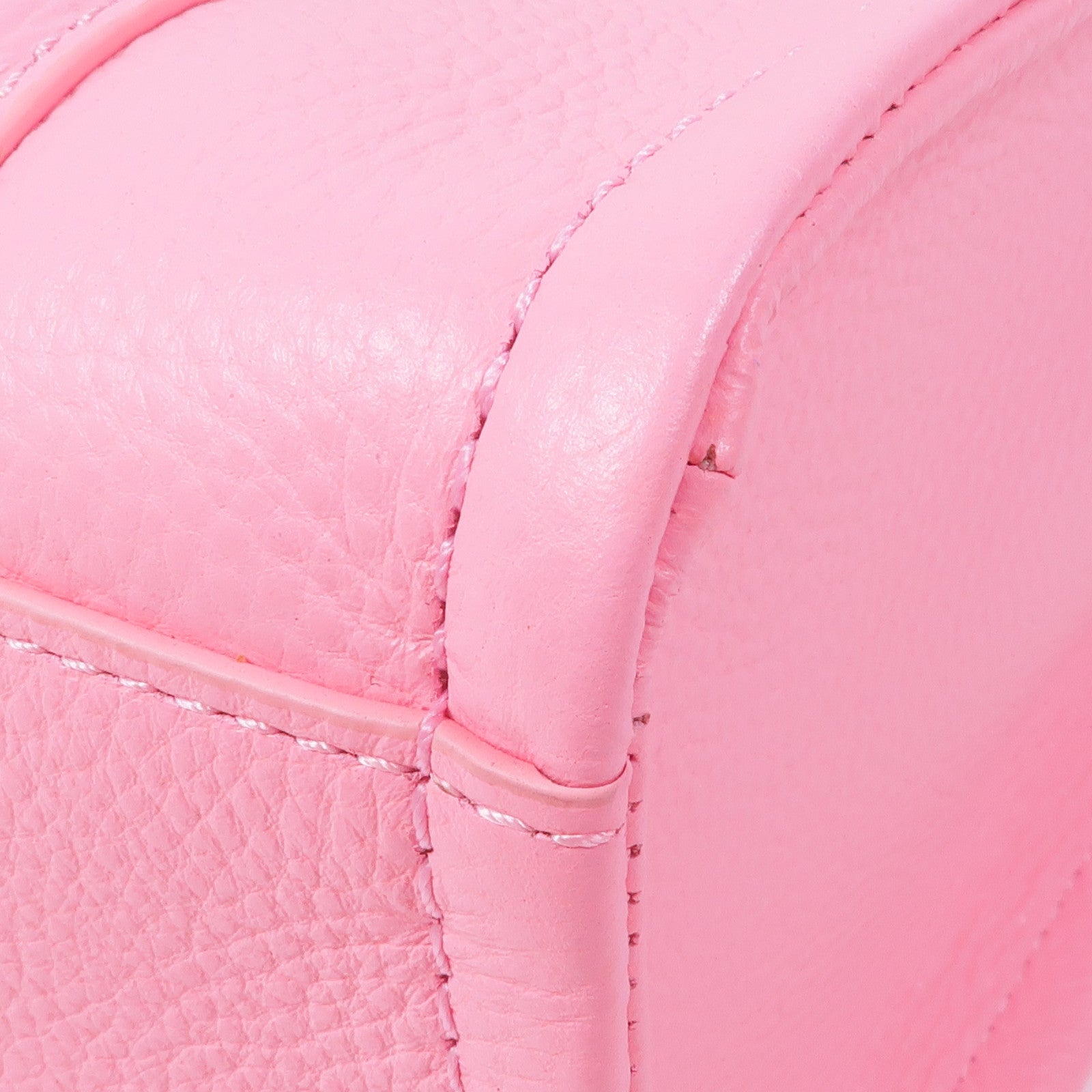 MARC JACOBS 牛皮皮革2 Way Shoulder銀扣手挽肩背兩用袋