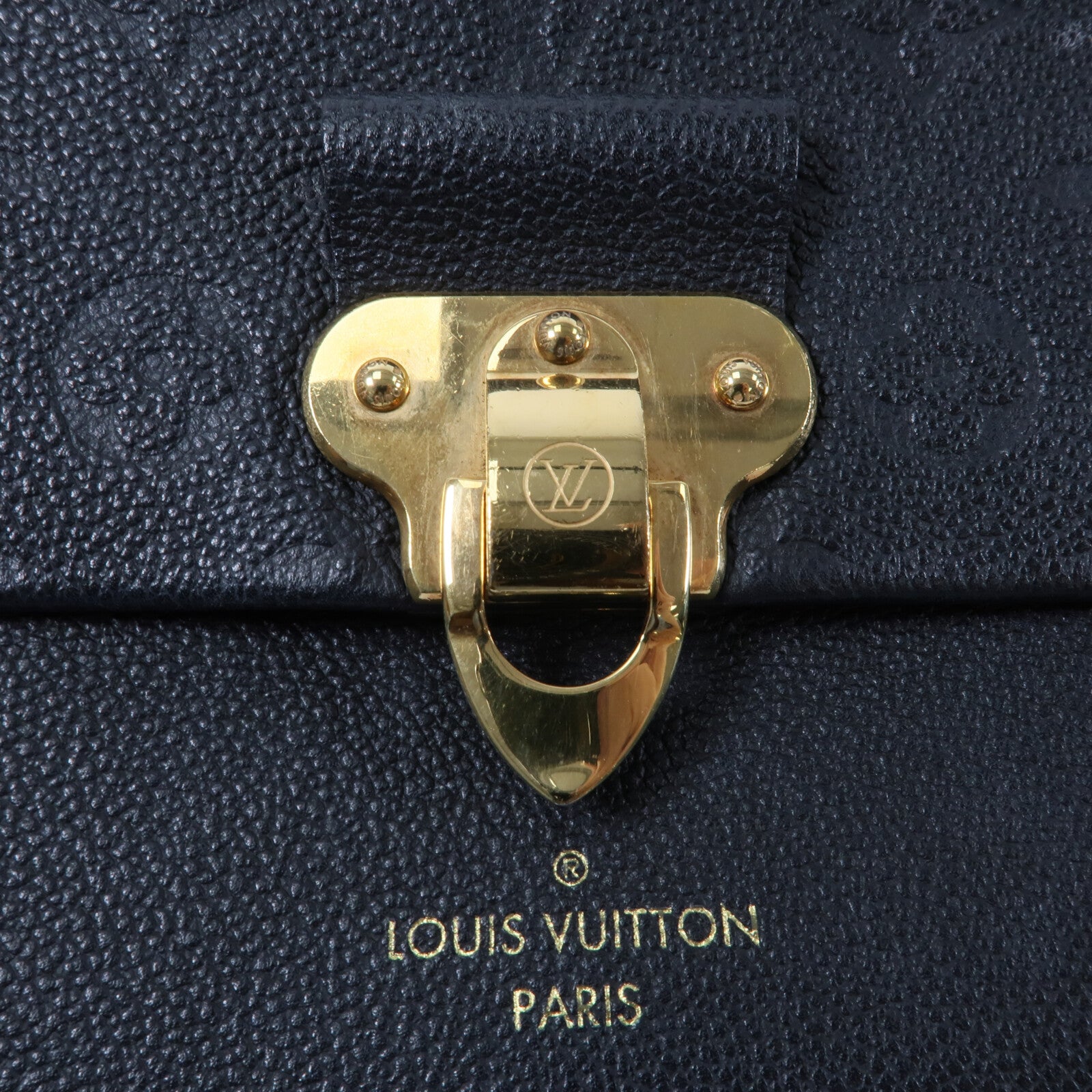 LOUIS VUITTON Monogram Empreinte Vavin PM鏈帶肩背袋