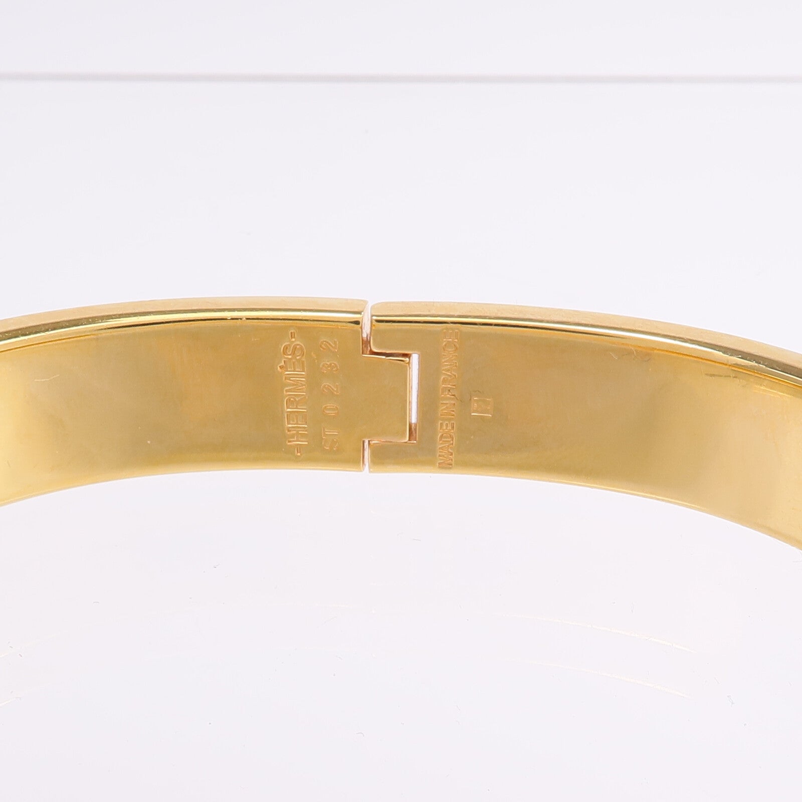 HERMES 金屬Clic H琺瑯手鐲