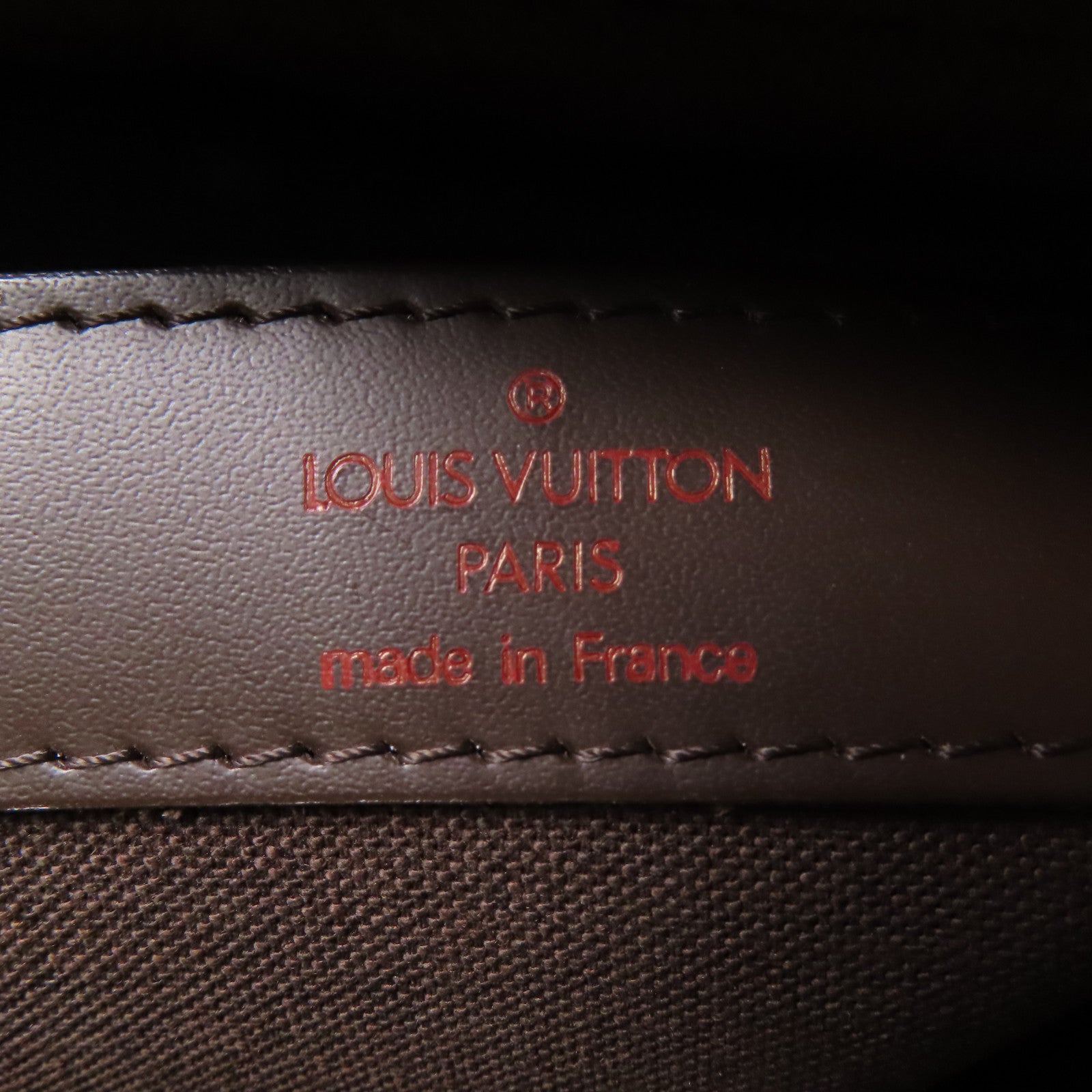 LOUIS VUITTON Damier Naviglio金扣肩背袋