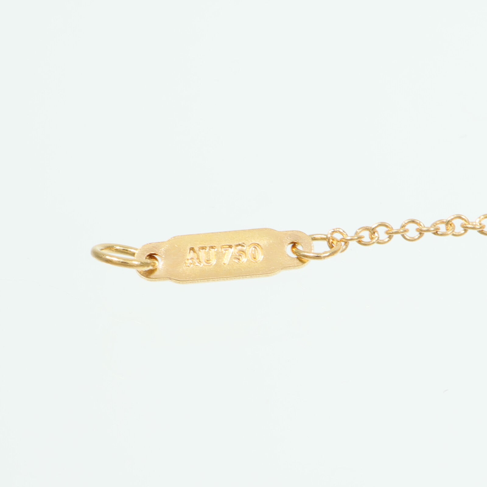 TIFFANY＆CO 18K玫瑰金Mini Crown Key項鍊