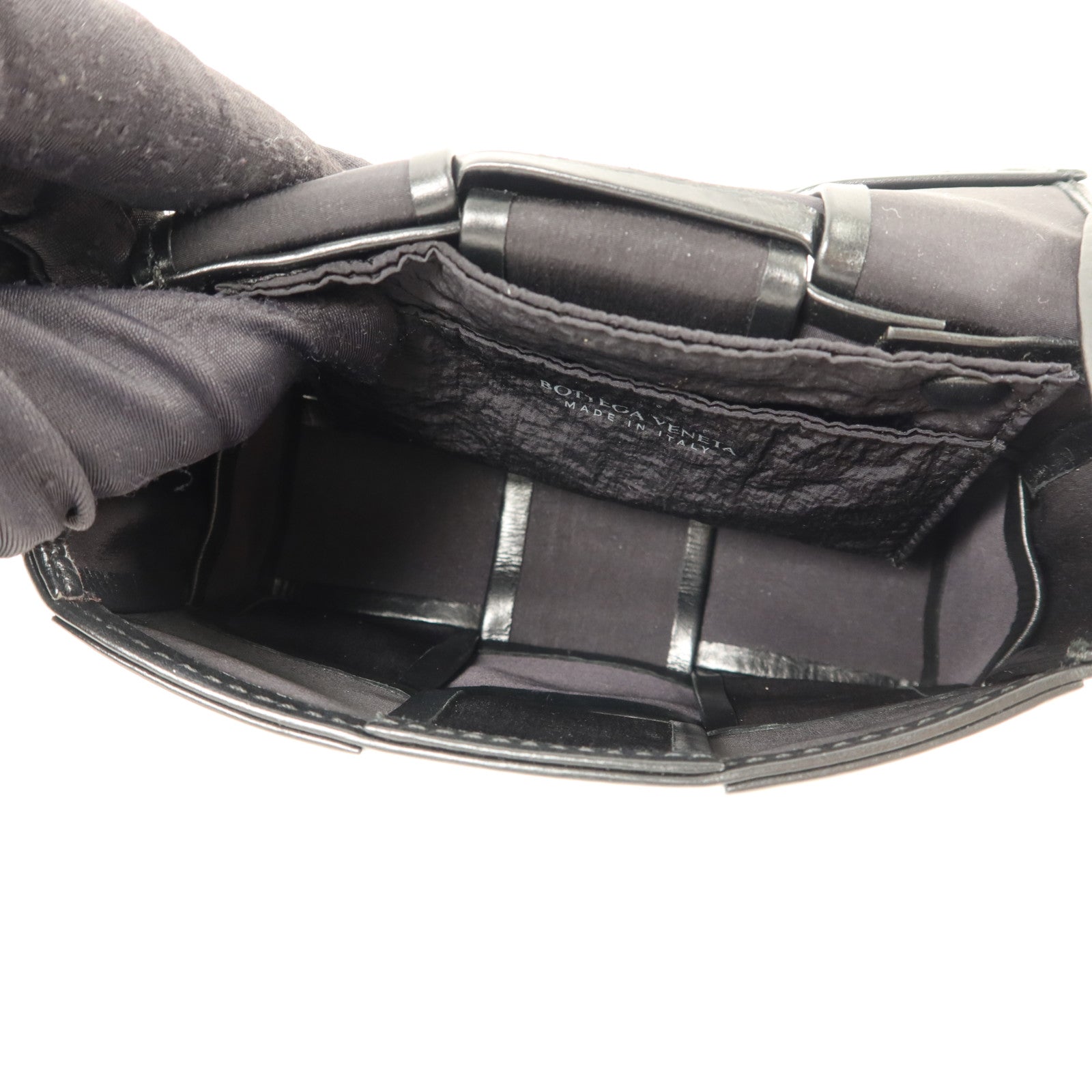 BOTTEGA VENETA 牛皮皮革Mini Cassette肩背袋