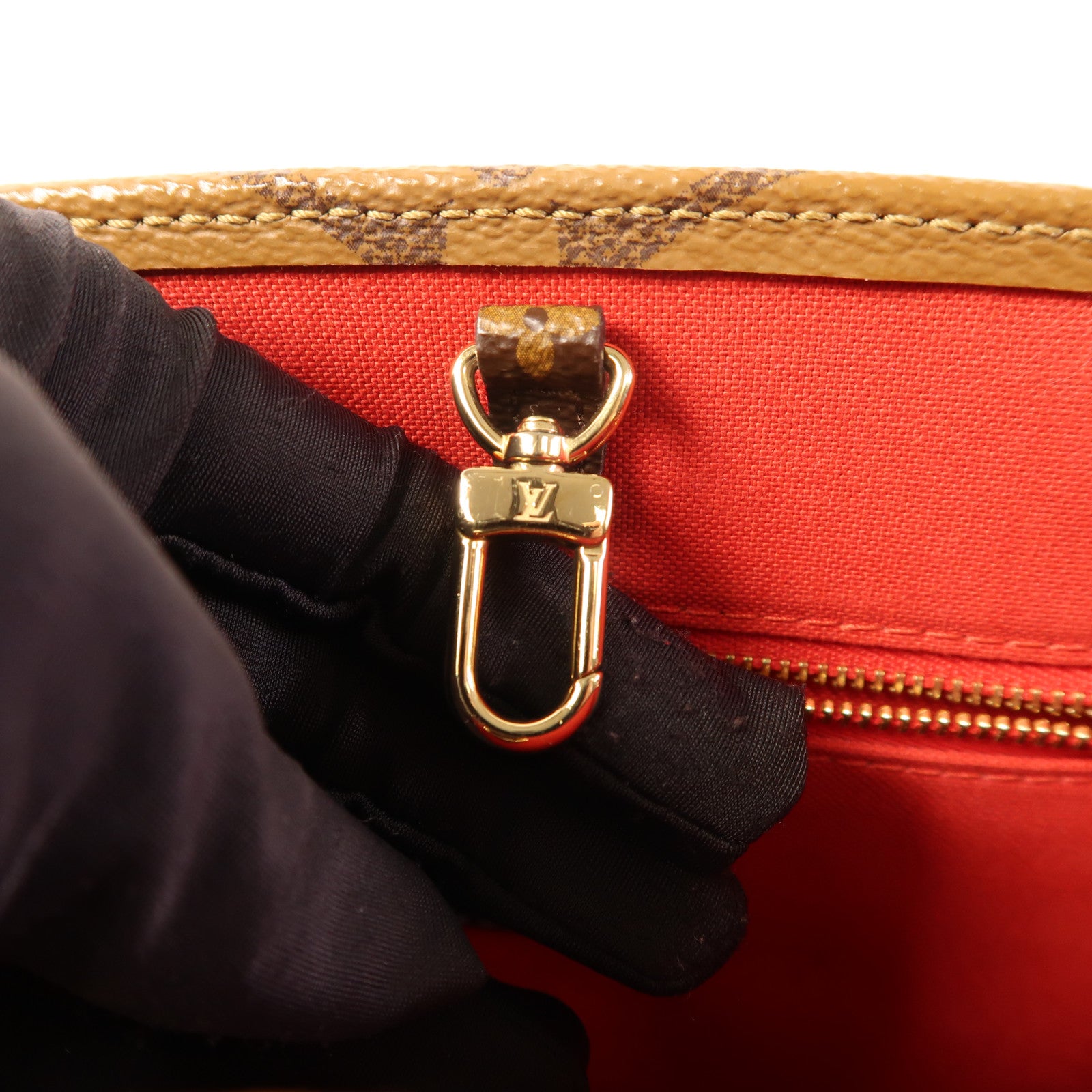 LOUIS VUITTON LV GHW On The Go PM 2 Way Bag M46373 Monogram Giant Brown