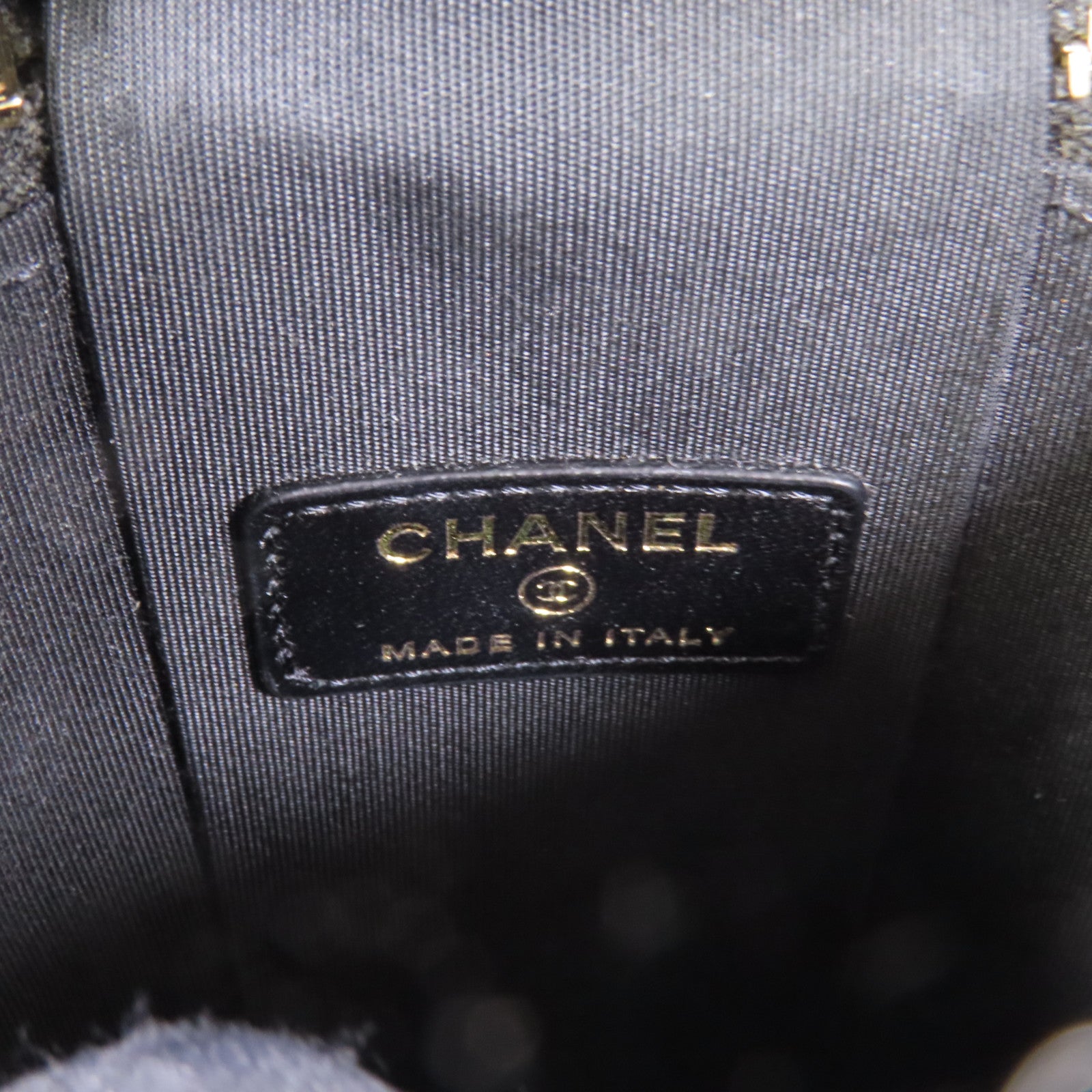 CHANEL 【激減優惠】羊皮皮革Vanity Phone Case with Chain金扣鏈帶肩背袋