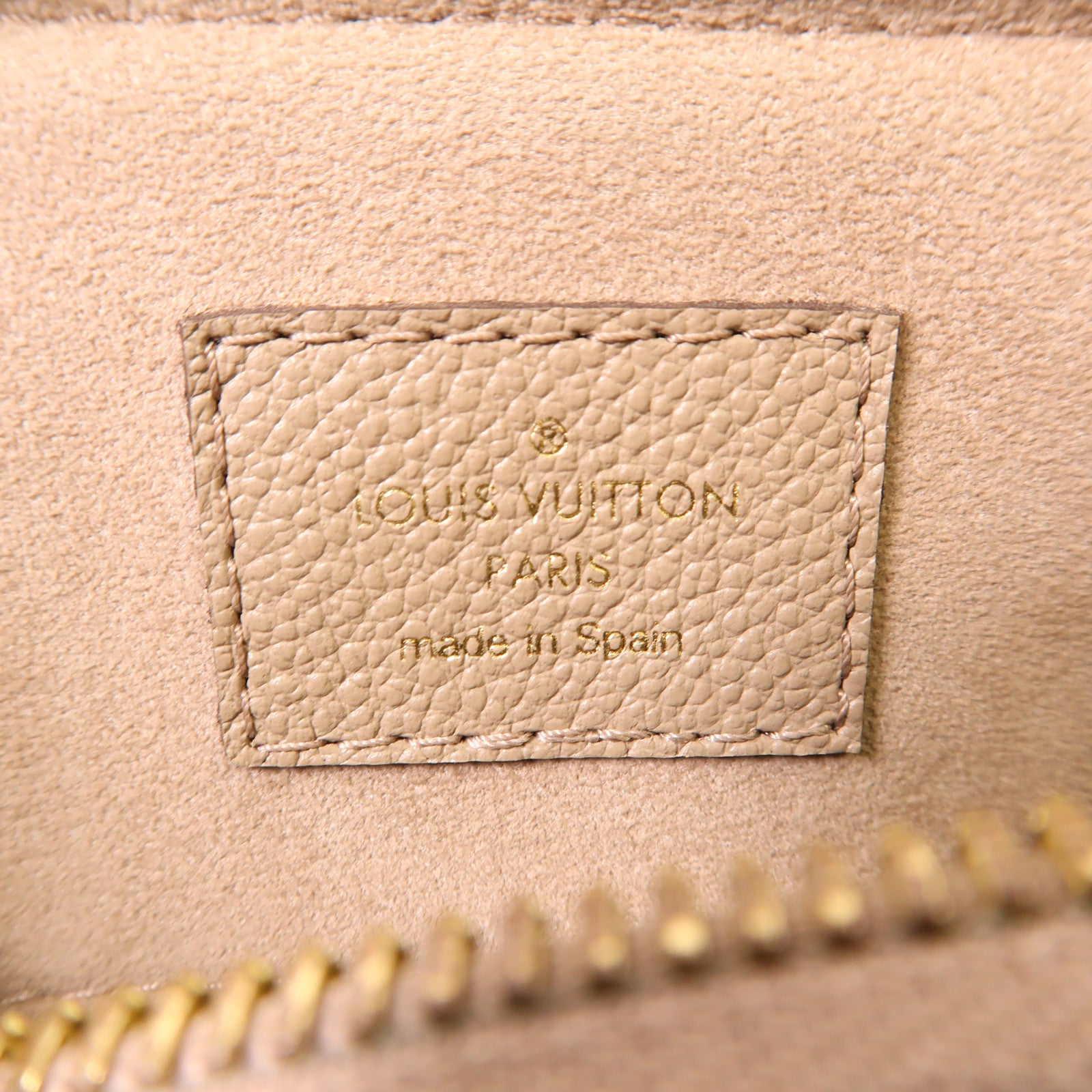 LOUIS VUITTON Monogram Empreinte Speedy Bandouliere 25金扣手挽肩背兩用袋