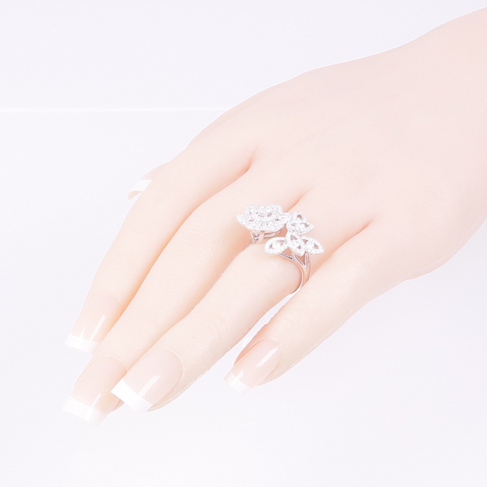 JEWELRY 18K白金Diamond Ring鑽石戒指US#5.75