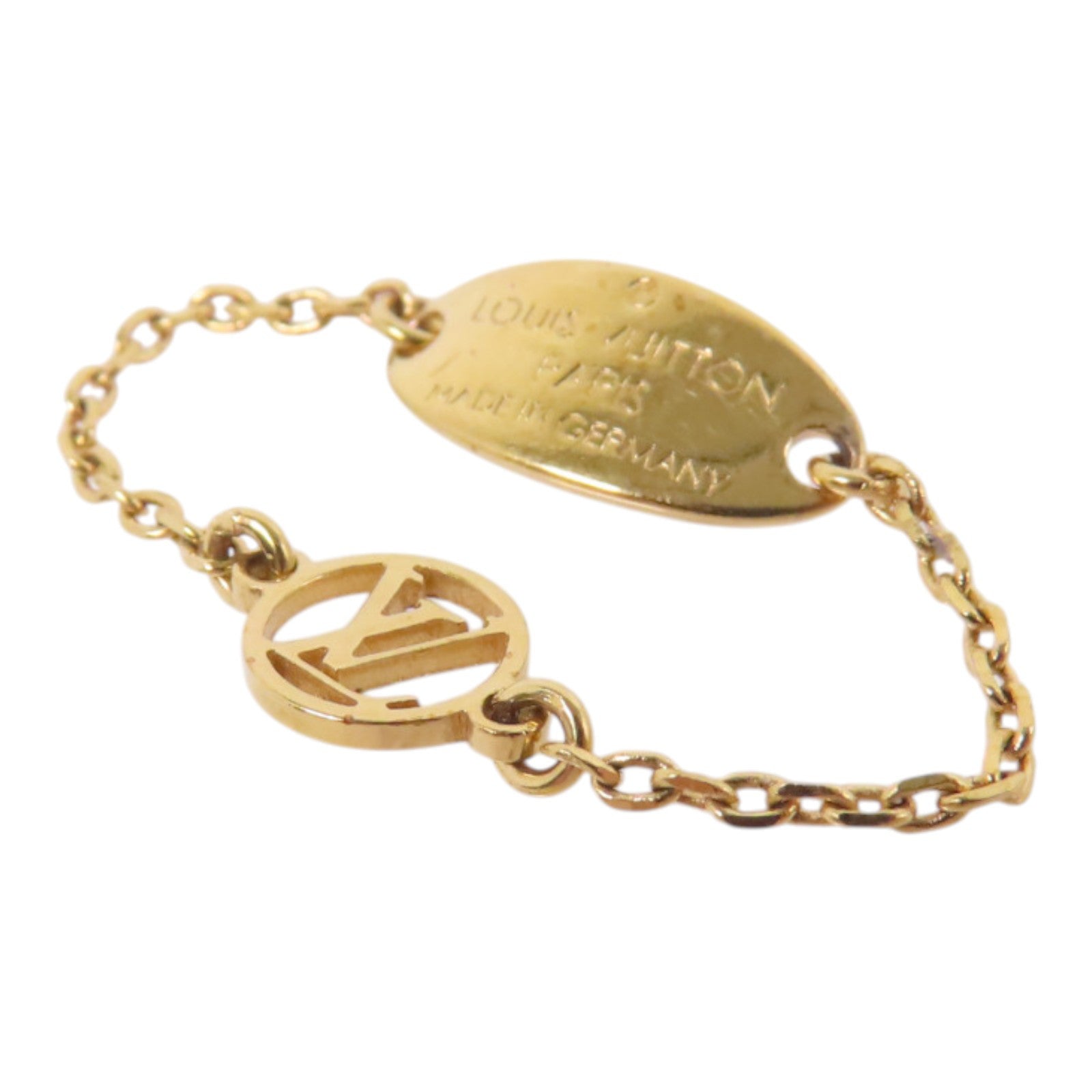 LOUIS VUITTON 金屬/水鑽Burg/Blooming/Strass Ring戒指US#7.5/US#9