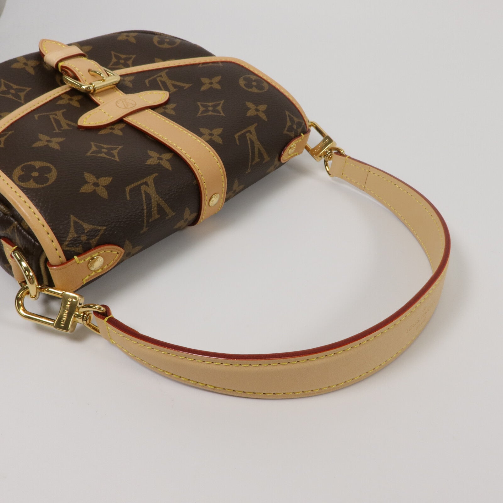 LOUIS VUITTON Monogram Saumur BB手挽肩背兩用袋