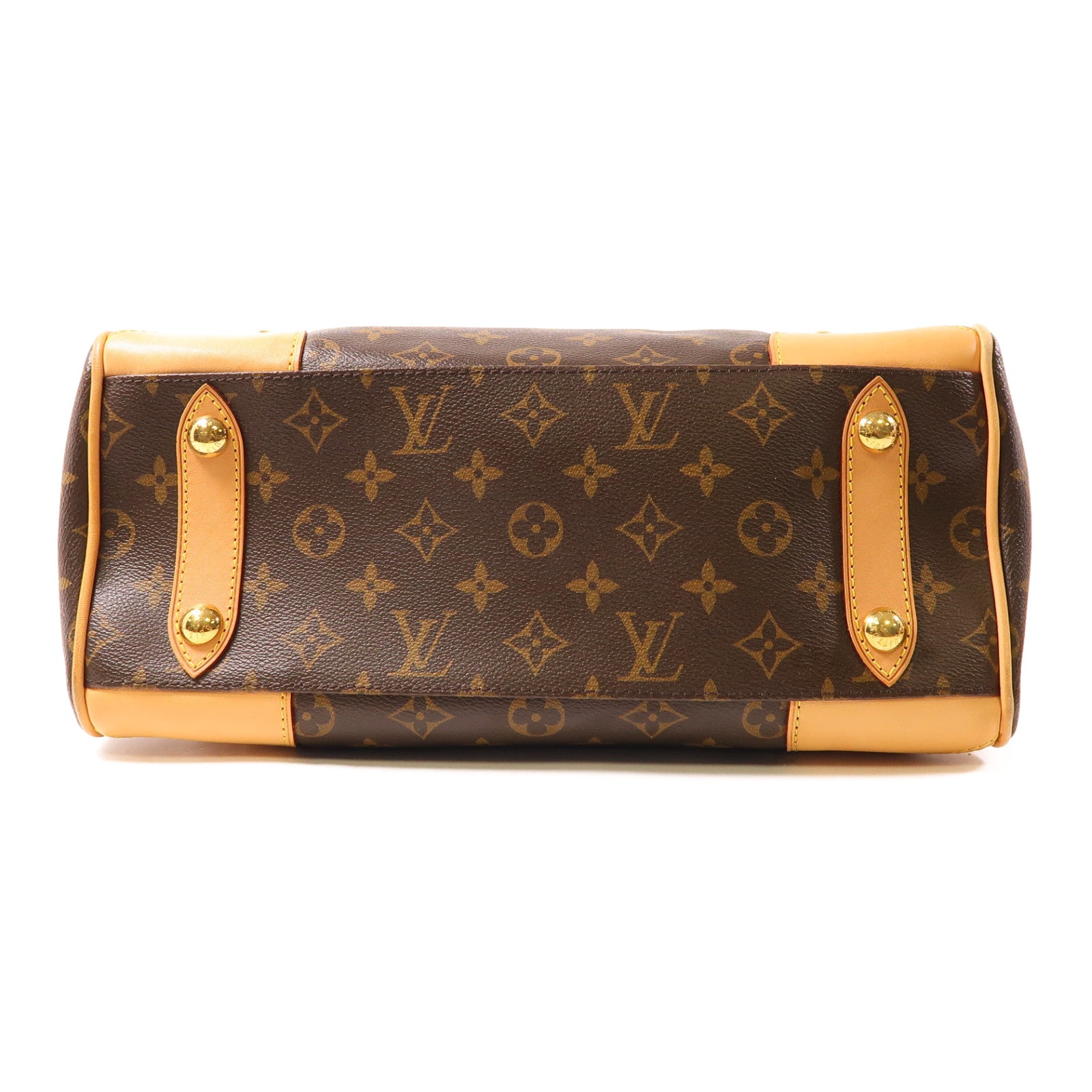 LOUIS VUITTON Monogram Retiro金扣手挽肩背兩用袋啡色