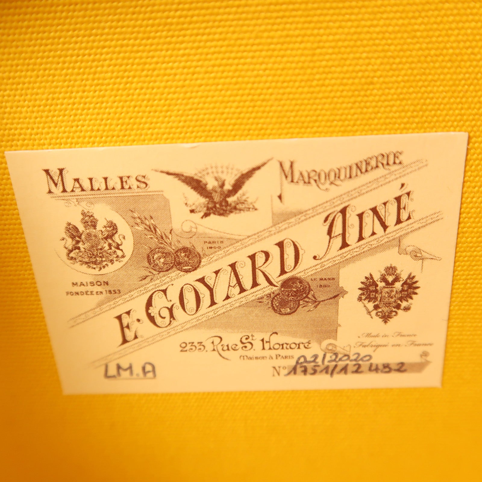GOYARD 塗層帆布Sac Boite Chapeau Hatbox金扣手挽肩背兩用袋