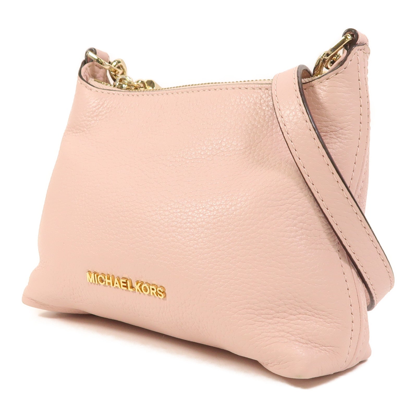 Michael Kors 【激減優惠】牛皮皮革Shoulder Bag金扣肩背袋
