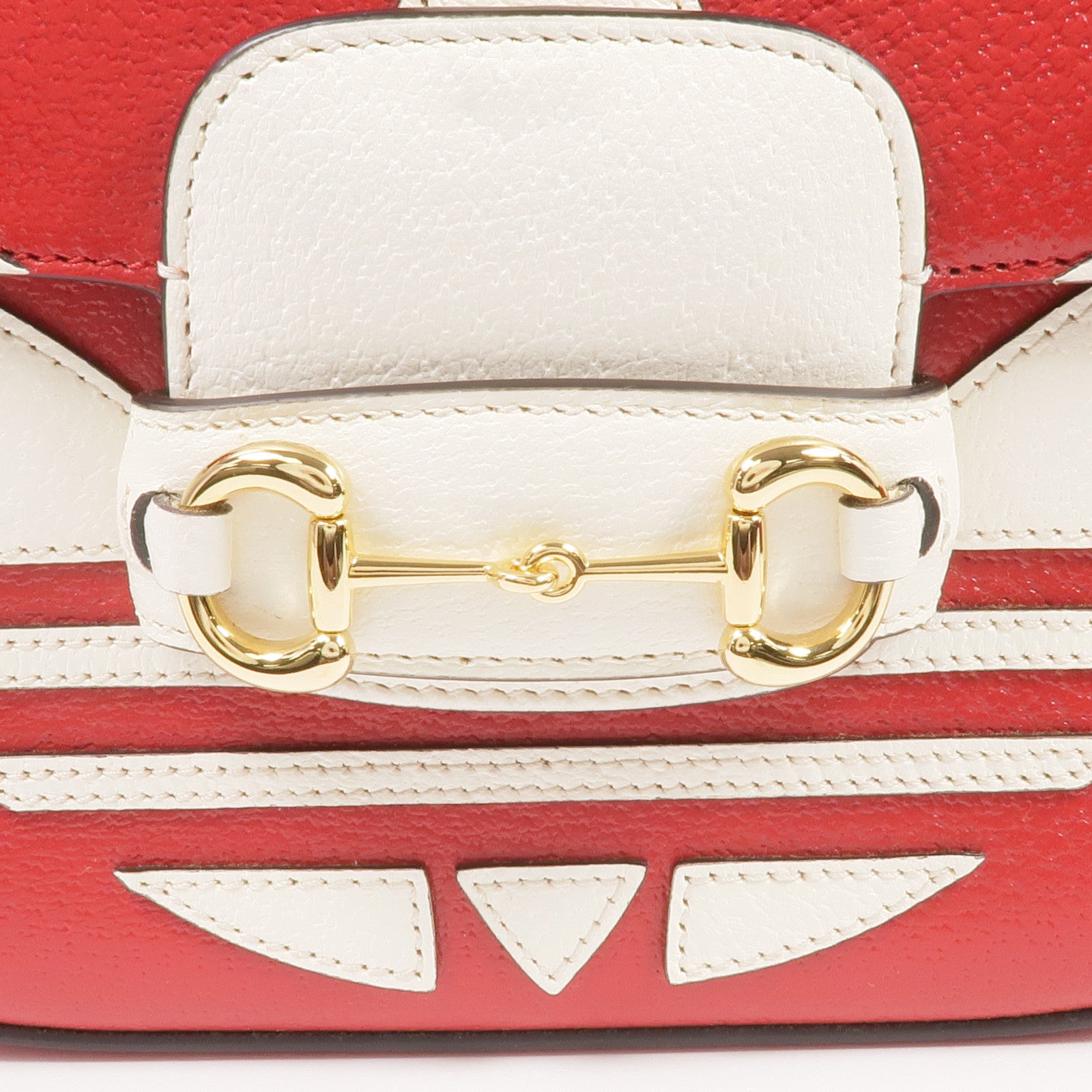 GUCCI 牛皮皮革Gucci x Adidas Horsebit 1955金扣肩背袋