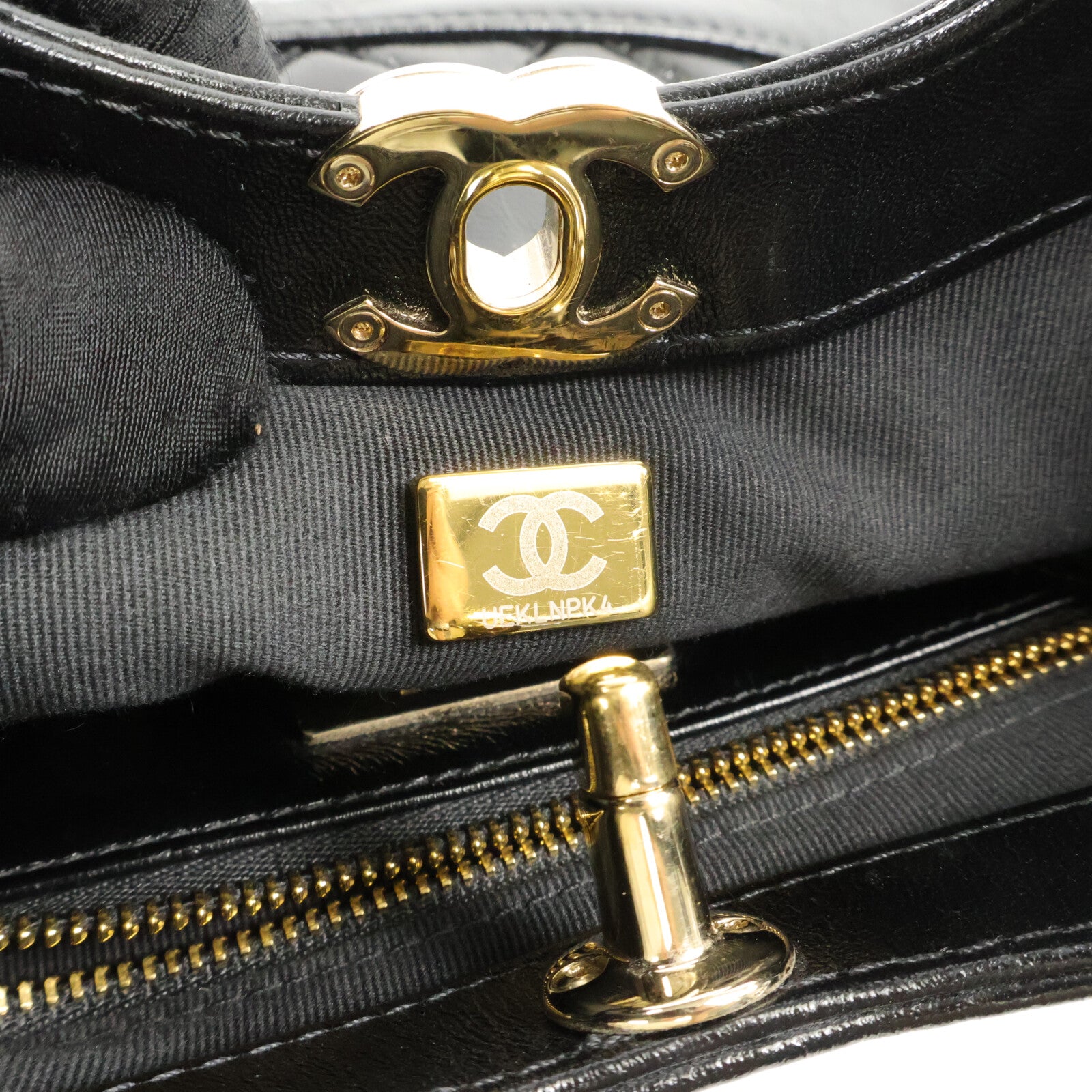 CHANEL 牛皮皮革Chanel Mini 31鏈帶手挽肩背兩用袋