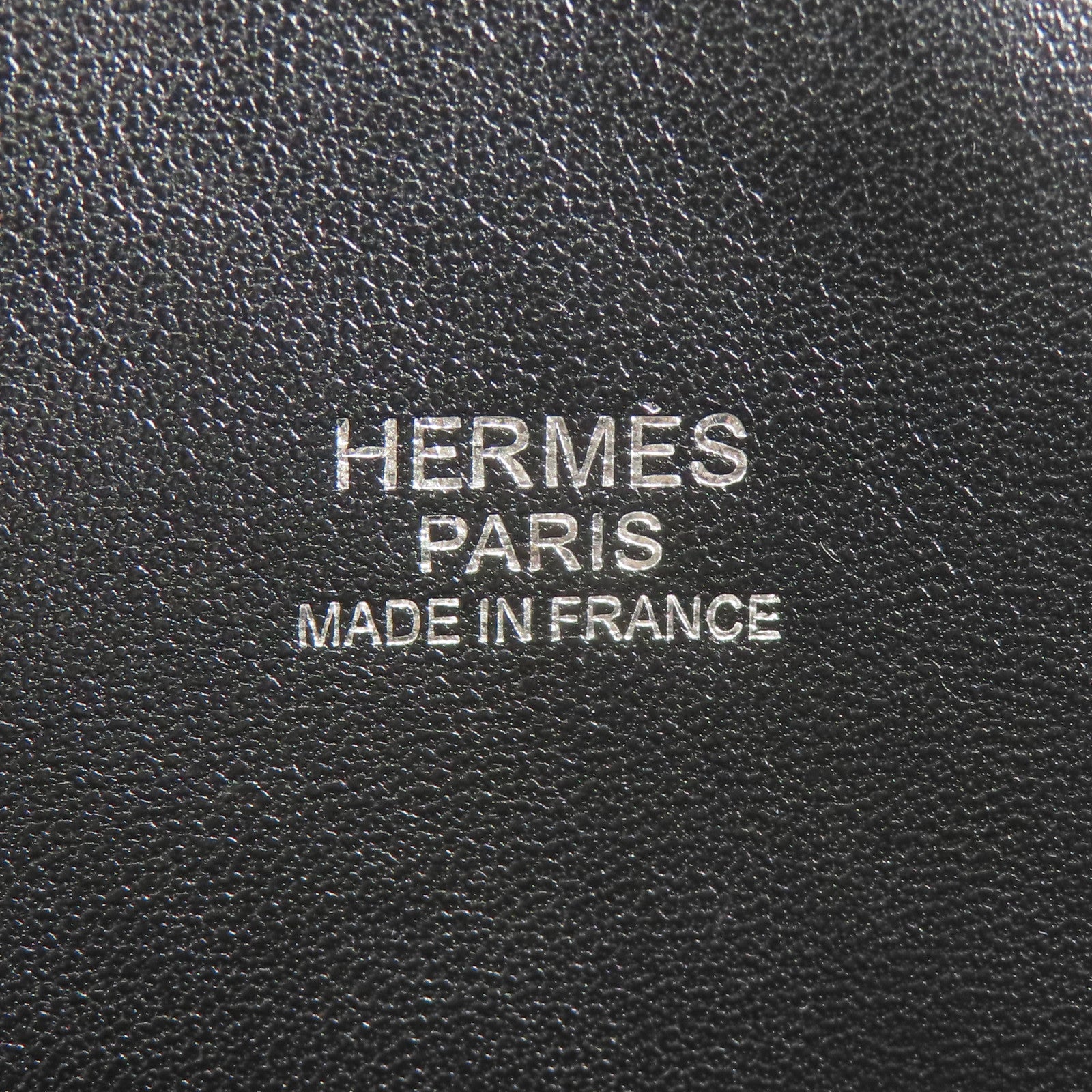 HERMES Clemence皮革Bolide 35銀扣手挽肩背兩用袋Black