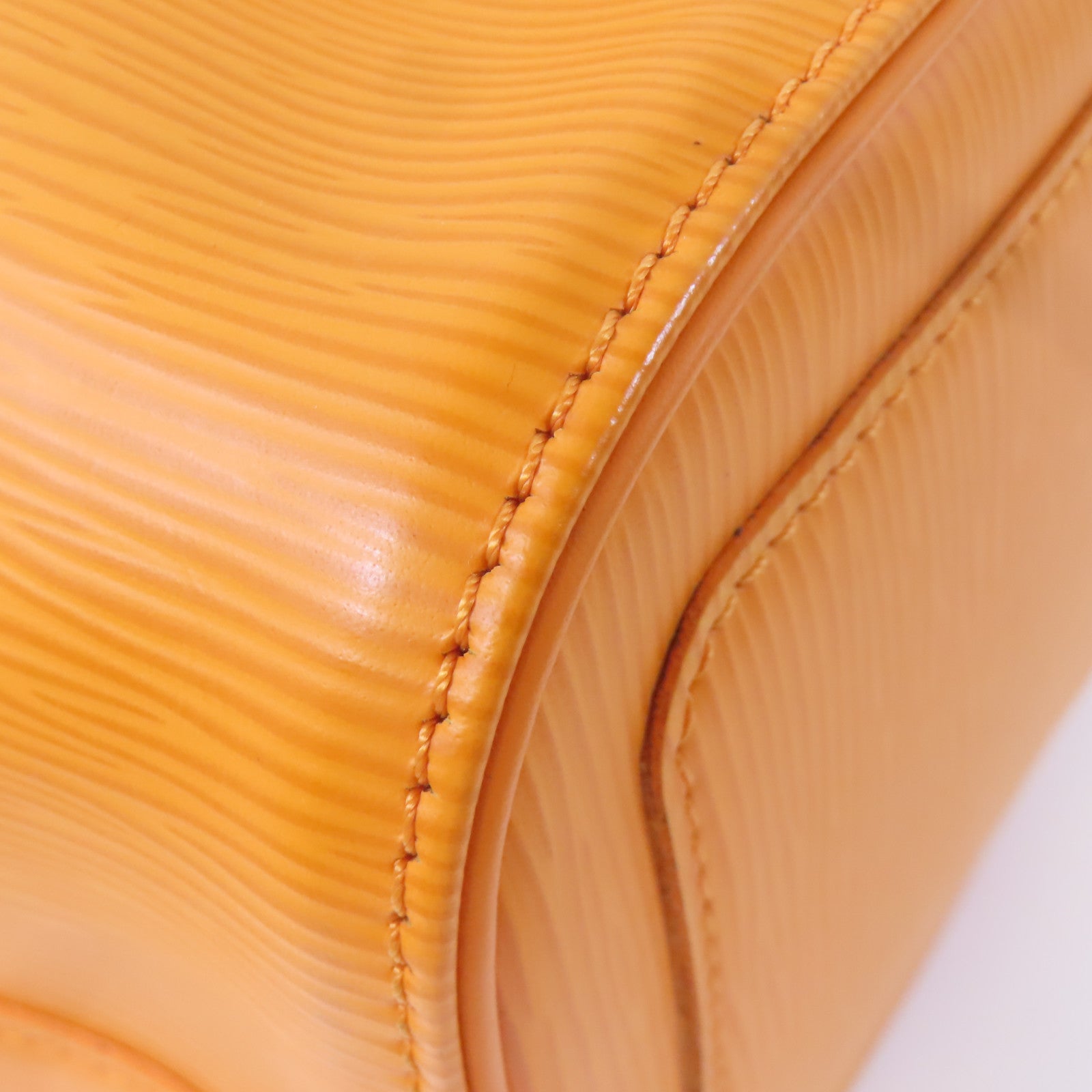 LOUIS VUITTON EPI Speedy 25金扣手挽袋橙色
