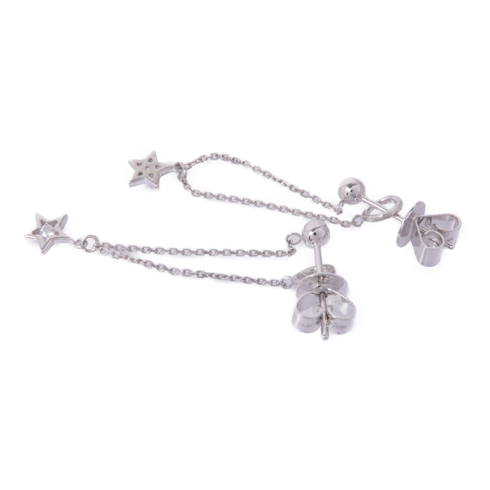 JEWELRY 【激減優惠】18K白金Diamond Earrings鑽石耳環