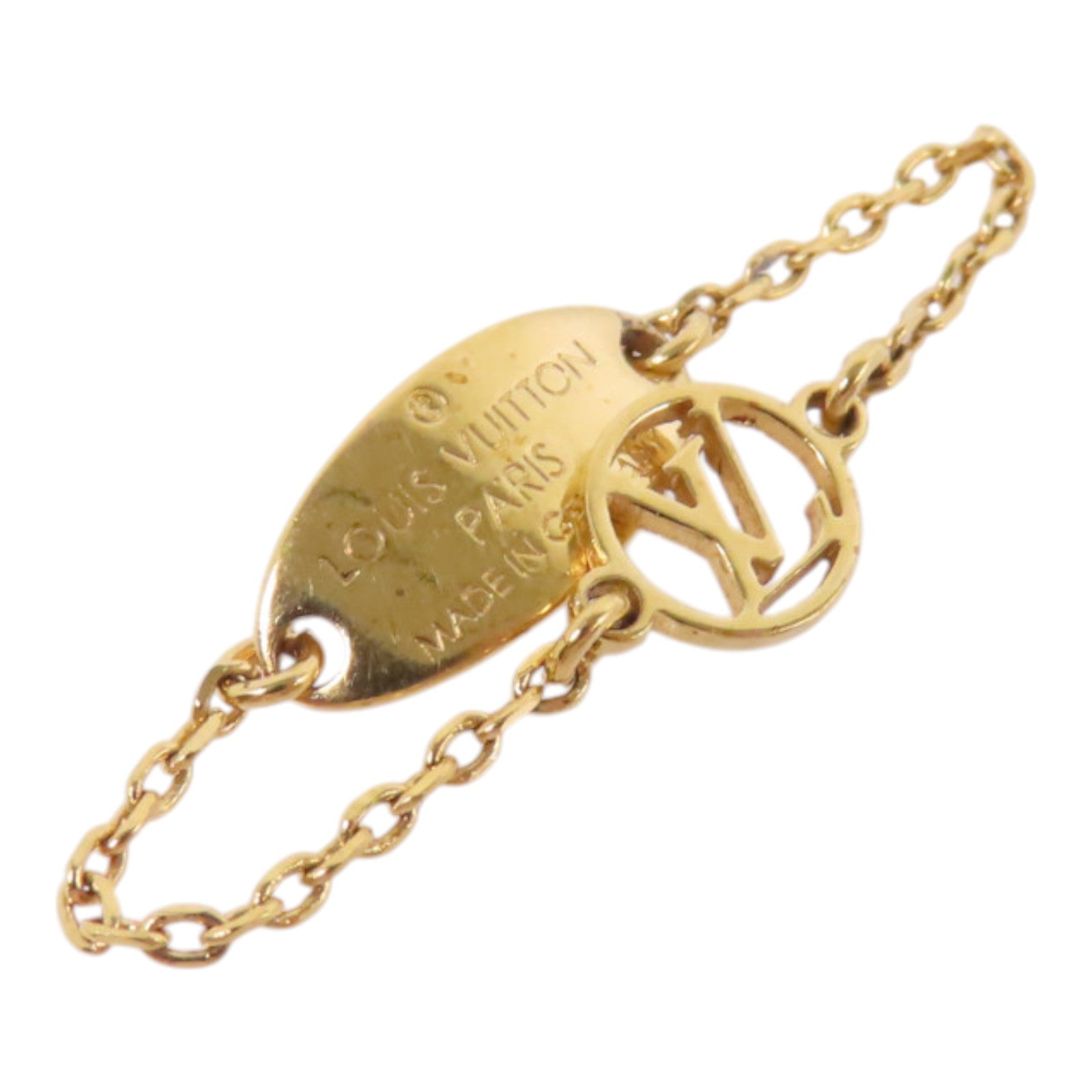 LOUIS VUITTON 金屬/水鑽Burg/Blooming/Strass Ring戒指US#7.5/US#9