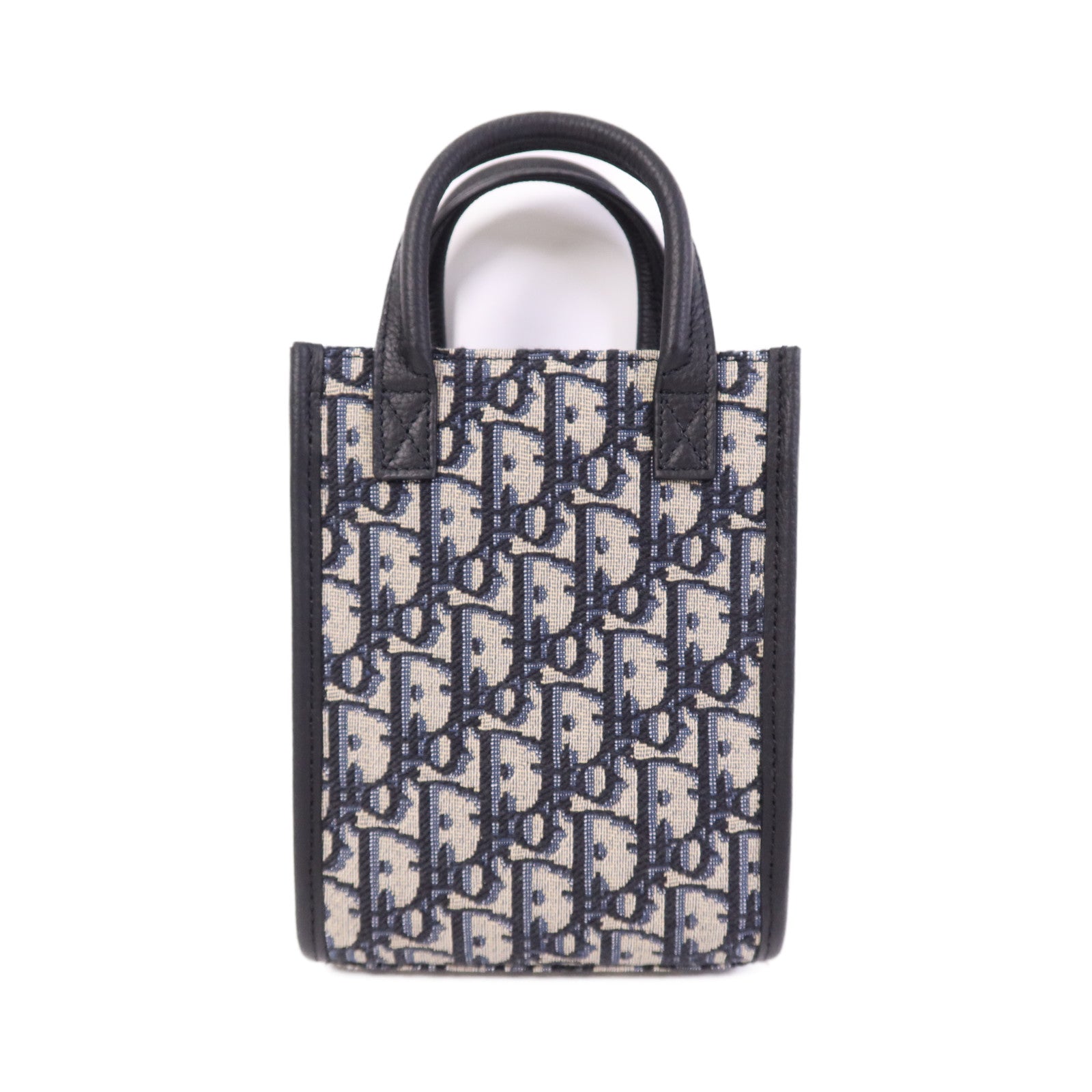Dior 【激減優惠】帆布/牛皮皮革Safari Shoulder銀扣肩背袋