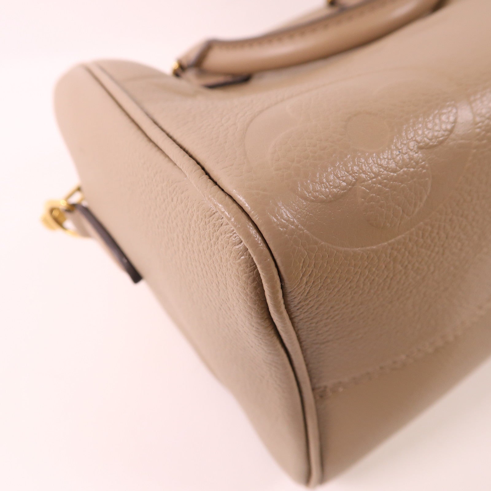 LOUIS VUITTON Monogram Empreinte Speedy Bandouliere 25金扣手挽肩背兩用袋