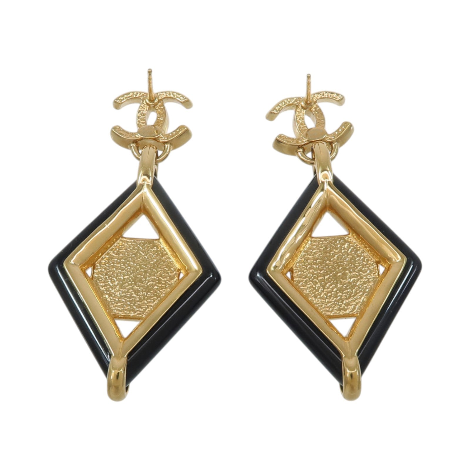 CHANEL PVC/金屬Earrings耳環