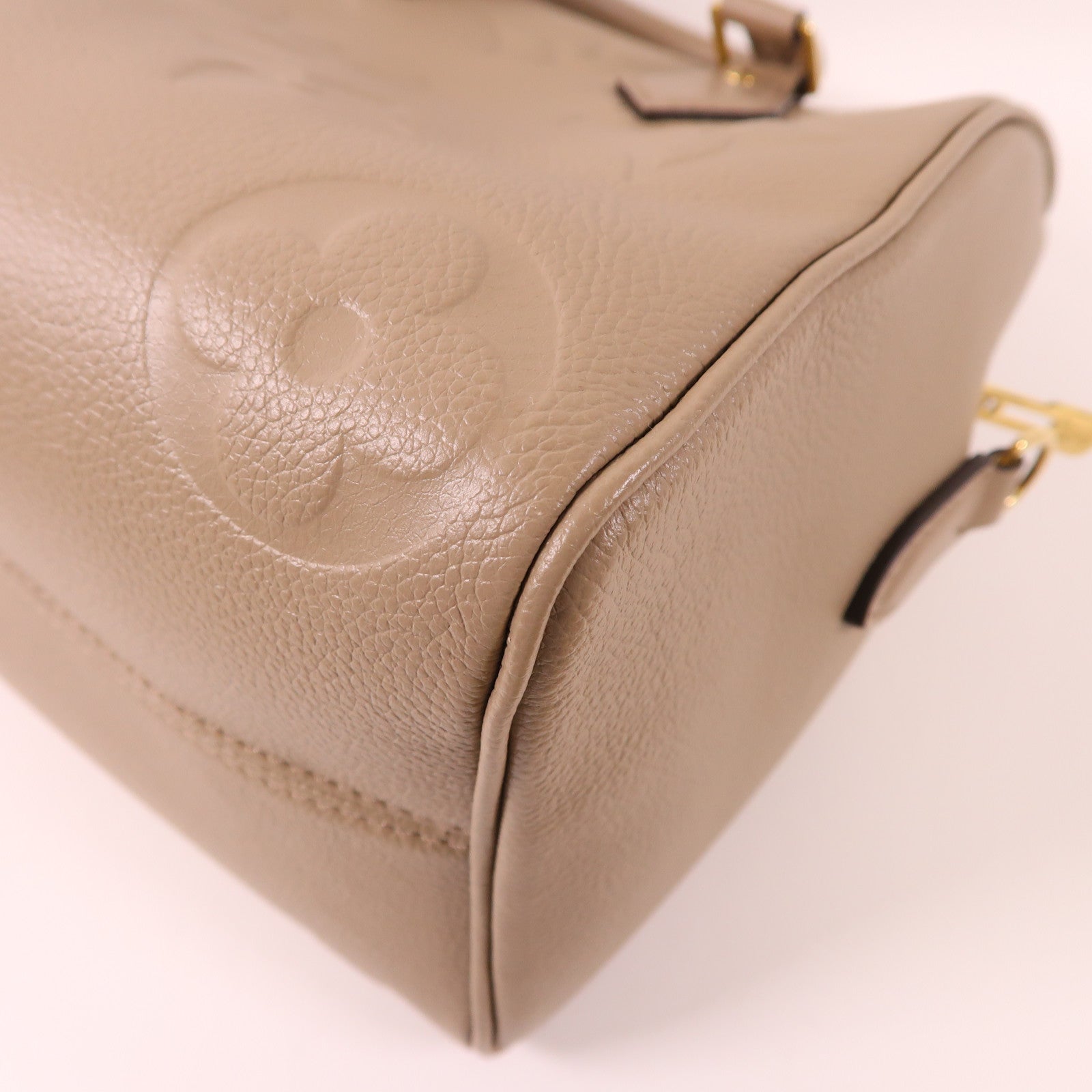 LOUIS VUITTON Monogram Empreinte Speedy Bandouliere 25金扣手挽肩背兩用袋