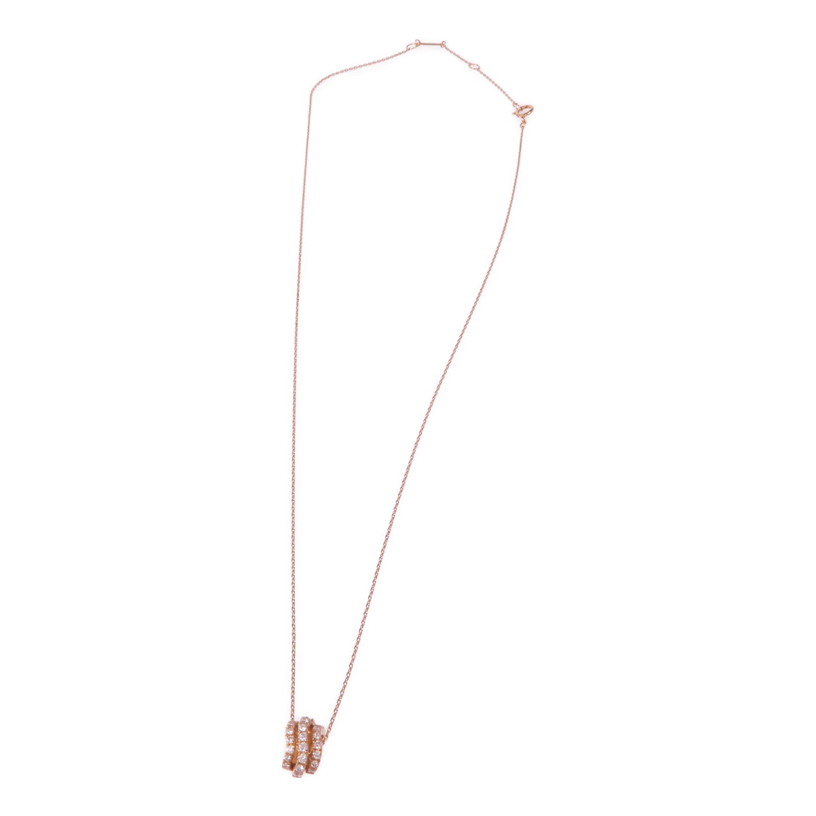 JEWELRY 18K玫瑰金Diamond Necklace鑽石項鍊